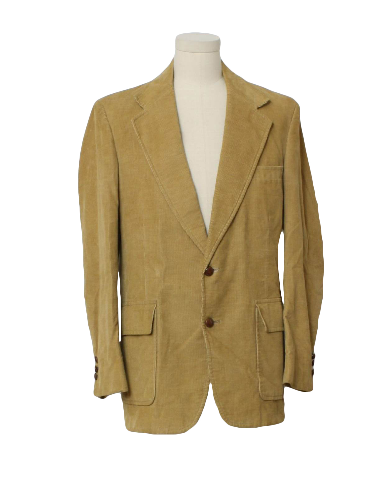 1970's Jacket (Palm Beach): 70s -Palm Beach- Mens caramel brown ...