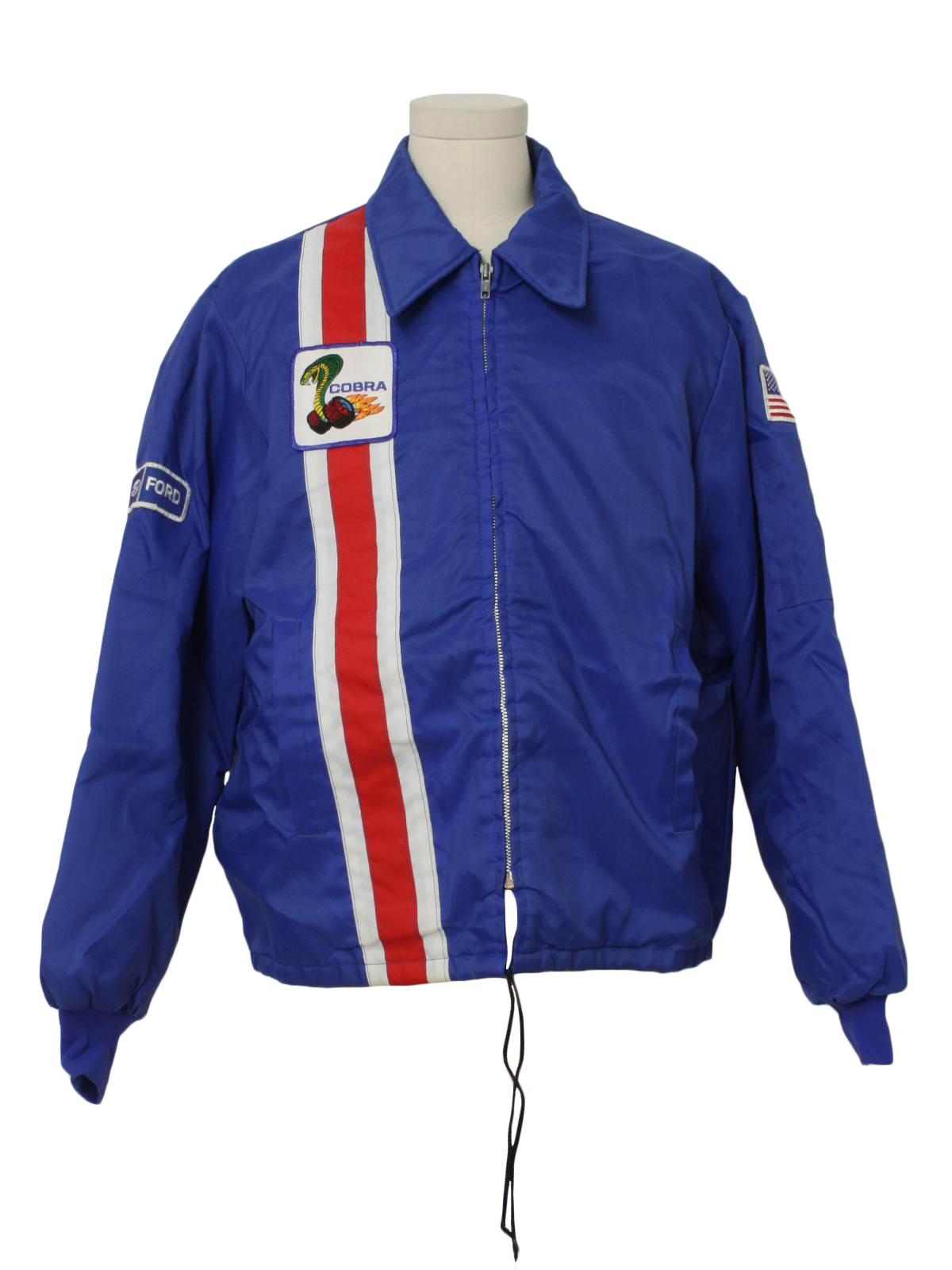 Eighties Weathercaster Jacket: 80s -Weathercaster- Mens royal blue ...