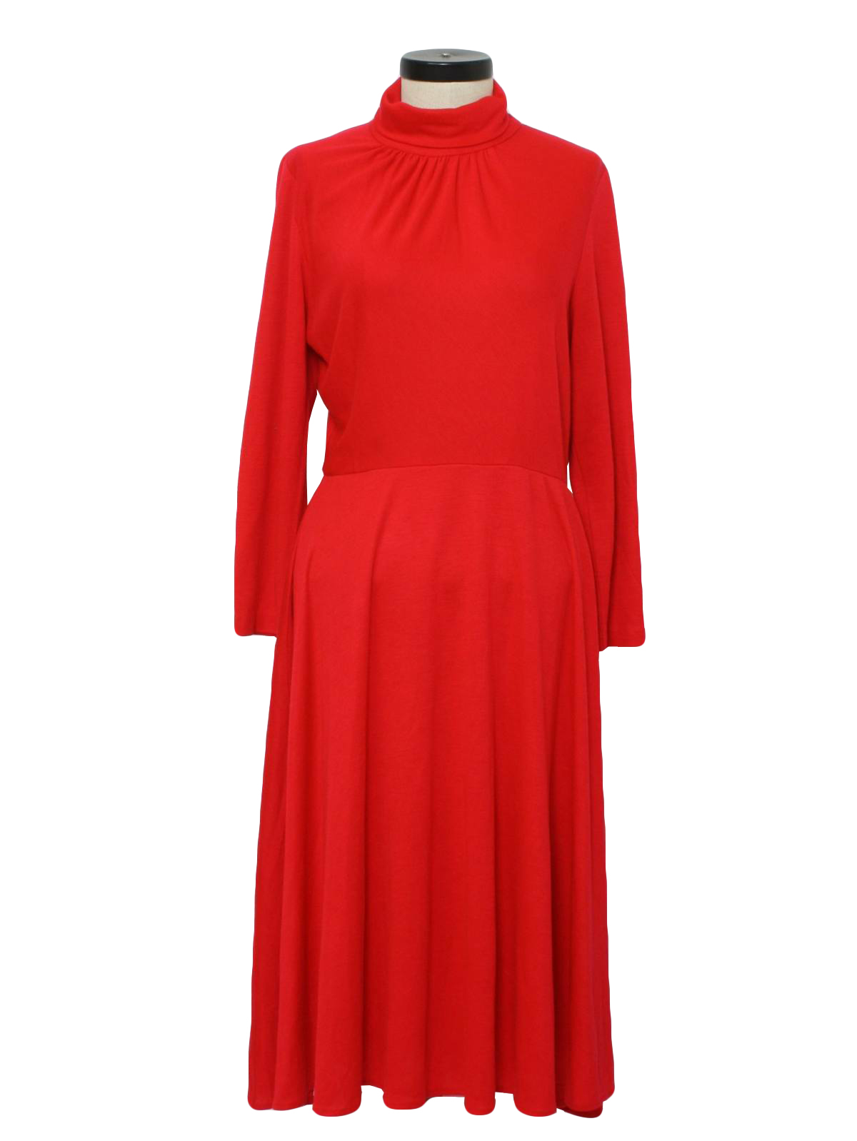 1970's Vintage Walden Classics Dress: 70s -Walden Classics- Womens red ...