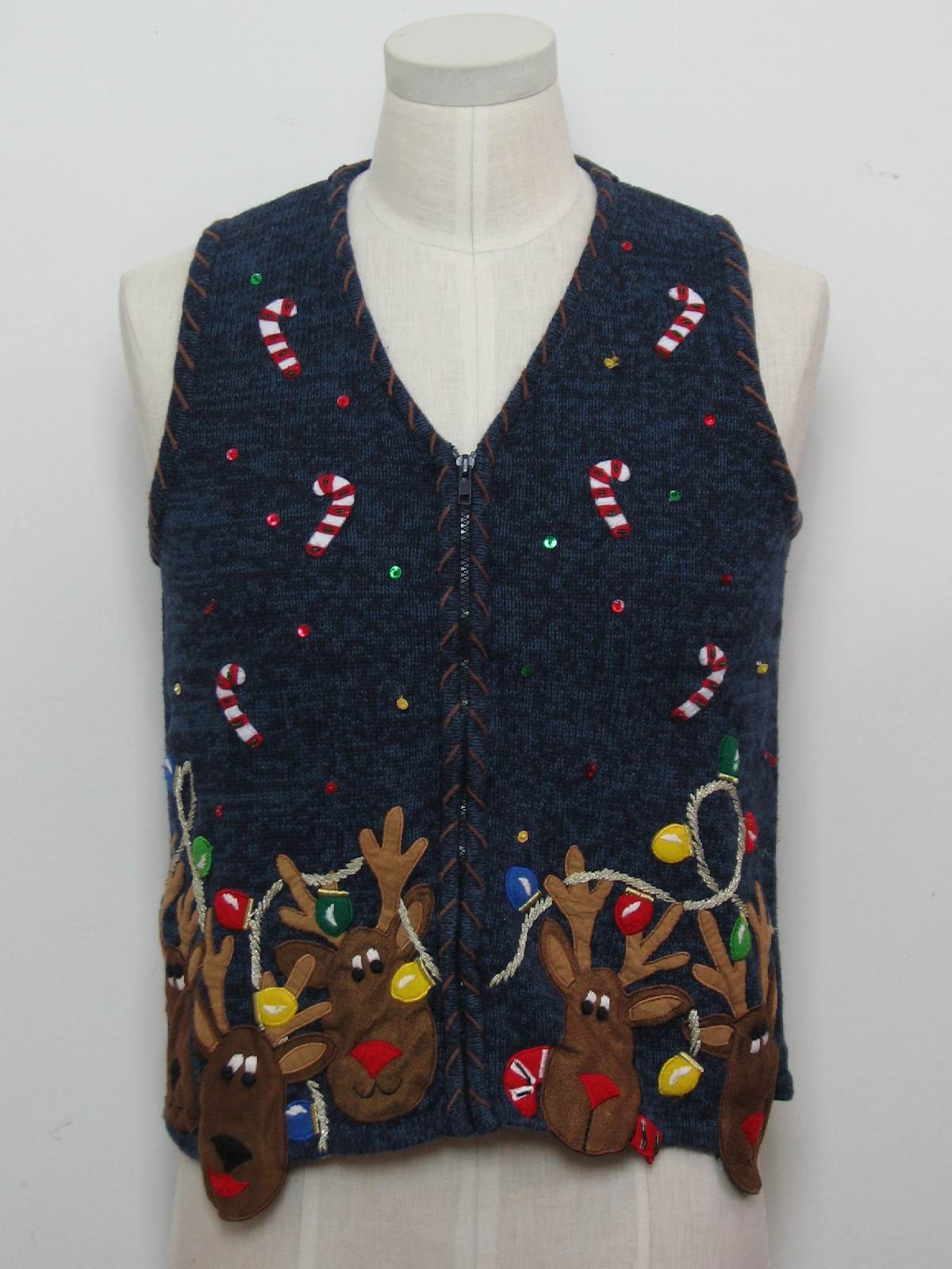 Womens Ugly Christmas Sweater Vest: -Austin Clothing Company- Womens ...