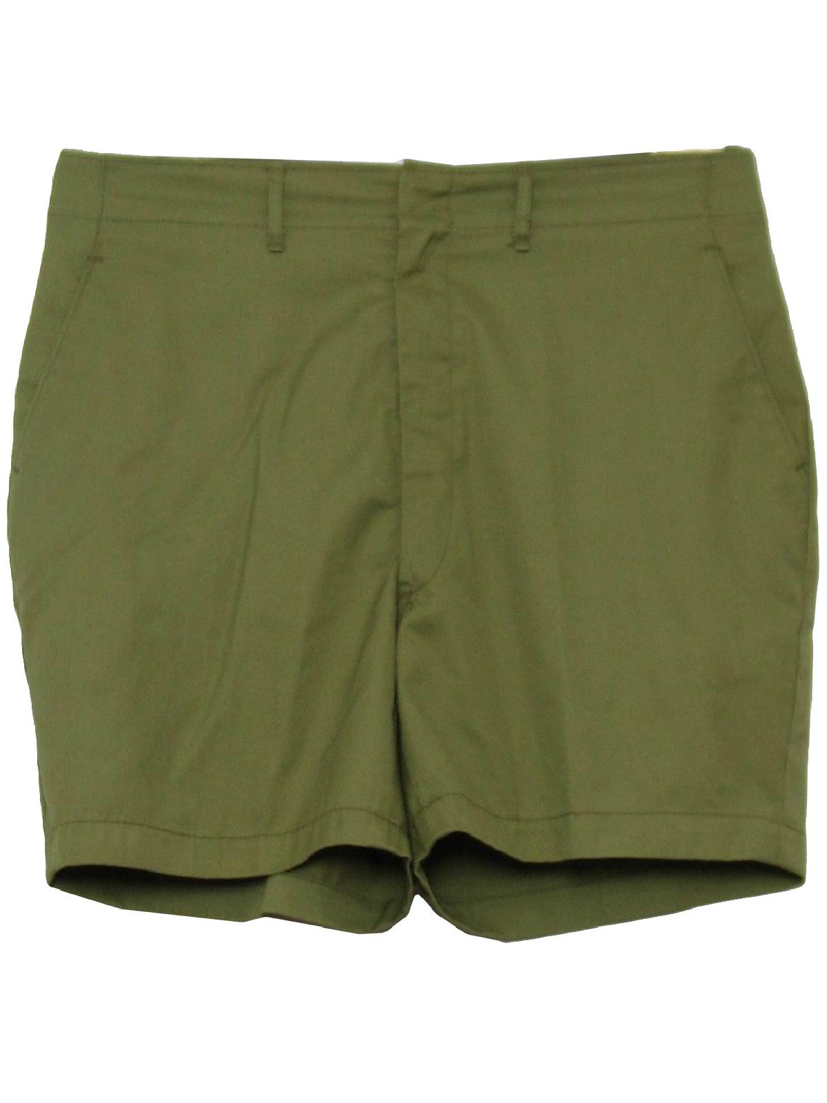 Sixties Vintage Shorts: 60s -Boy Scouts of America- Mens olive green ...
