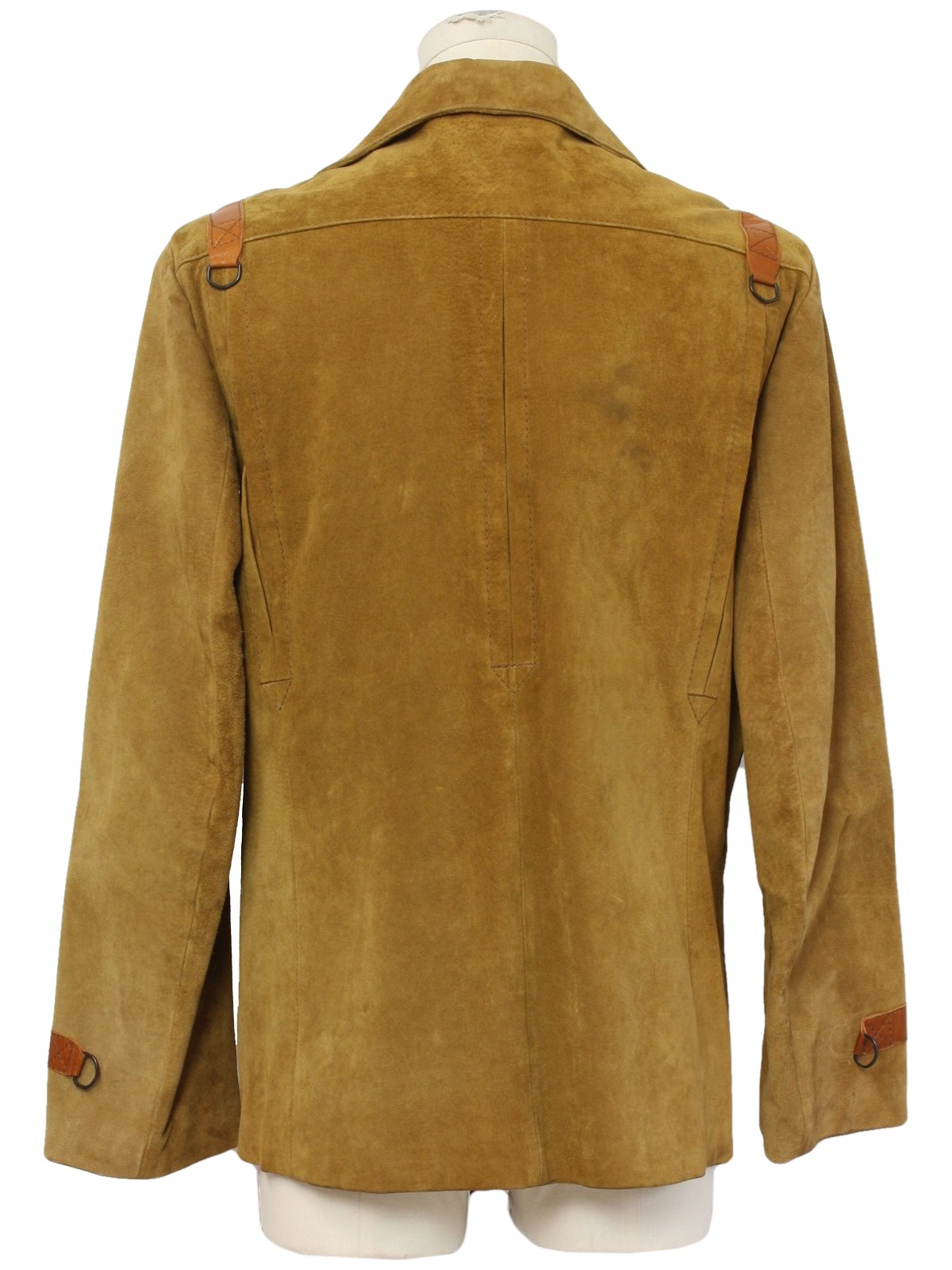 1970s Tadmor Leather Jacket: 70s -Tadmor- Mens brown pigskin suede ...