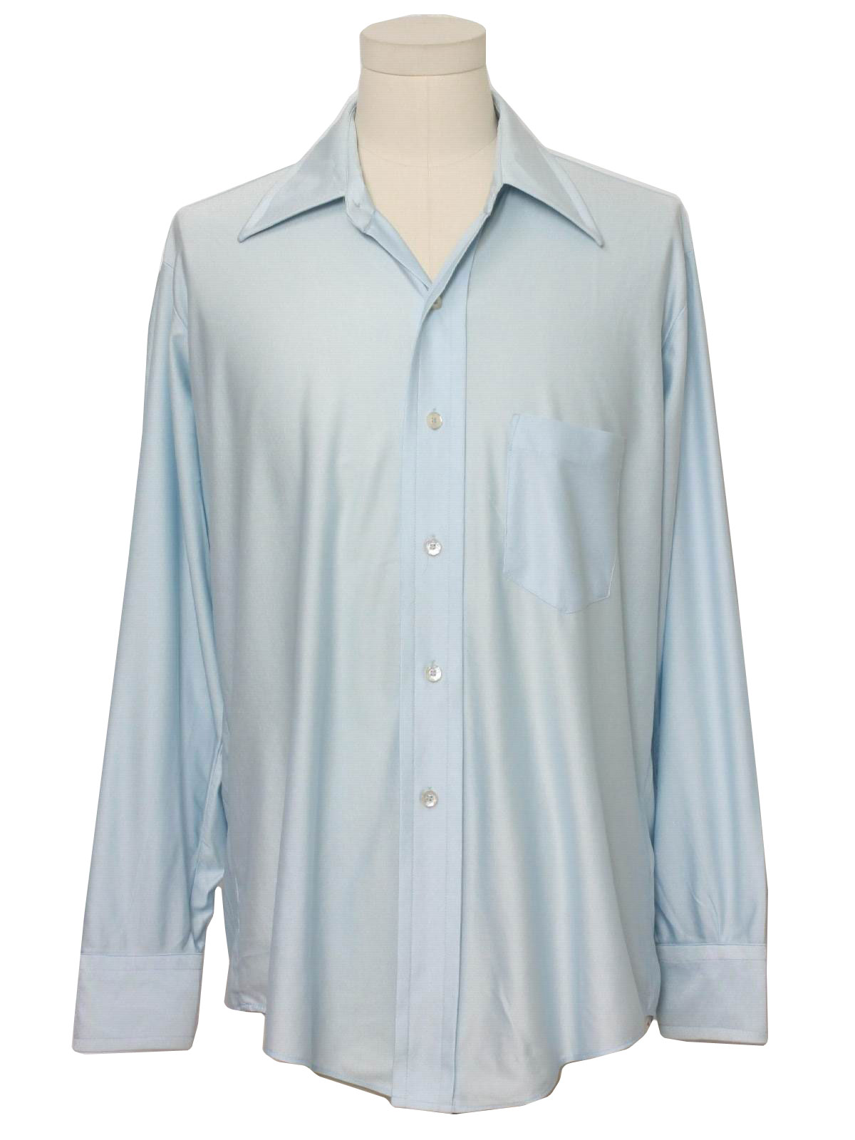 70's Macys Mens Store Disco Shirt: 70s -Macys Mens Store- Mens light ...