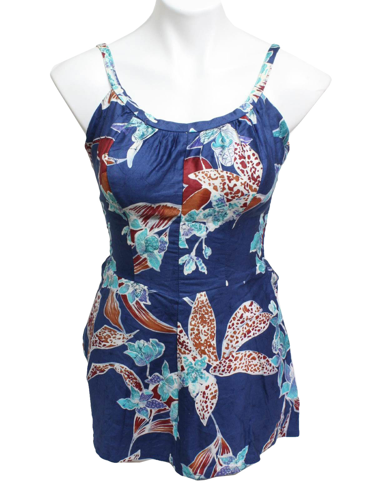 hawaiian print one piece swimsuits