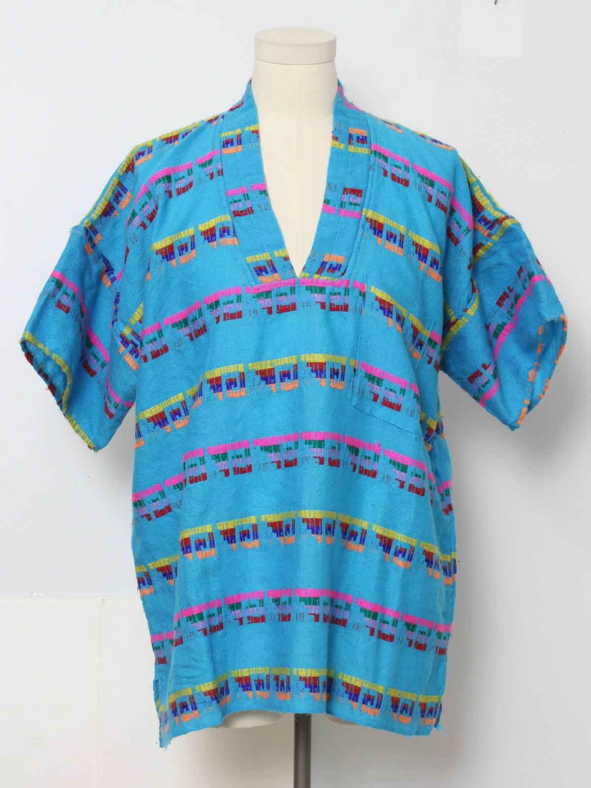 Download Vintage 1980's Hippie Shirt: 80s -Missing Label- Mens ...