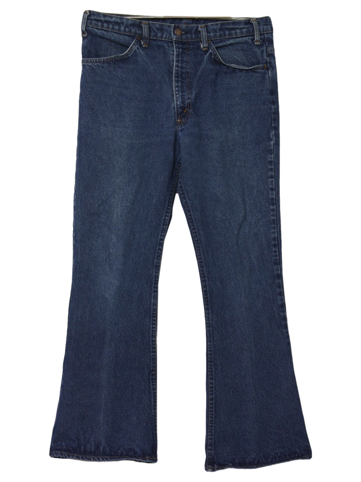 Levis 1970s Vintage Bellbottom Pants: 70s -Levis- Mens blue background ...