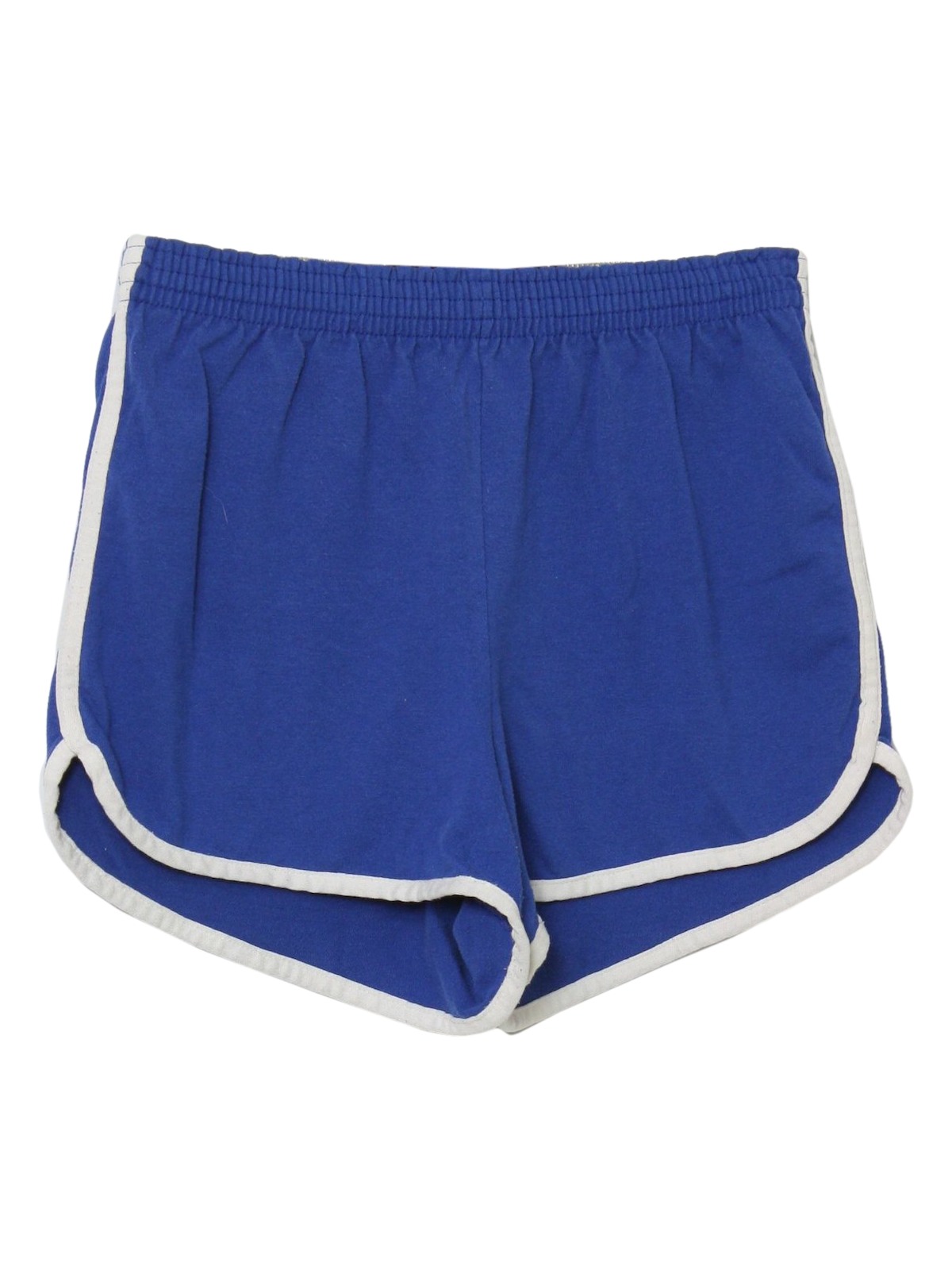 1980's Vintage Soffe Shorts: 80s -Soffe- Mens blue background polyester ...