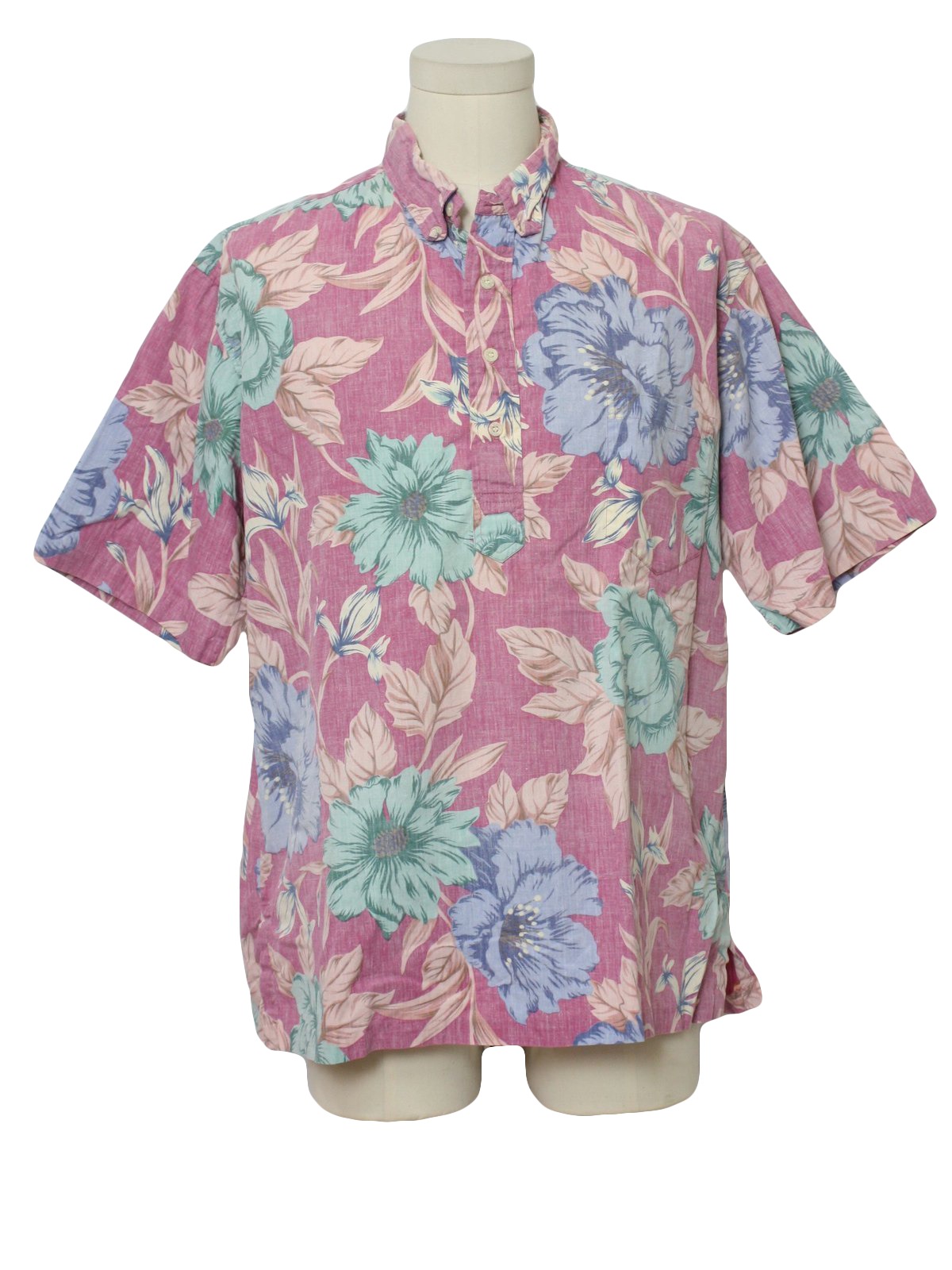 80s Hawaiian Shirt (Reyn Spooner): Late 80s or early 90s -Reyn