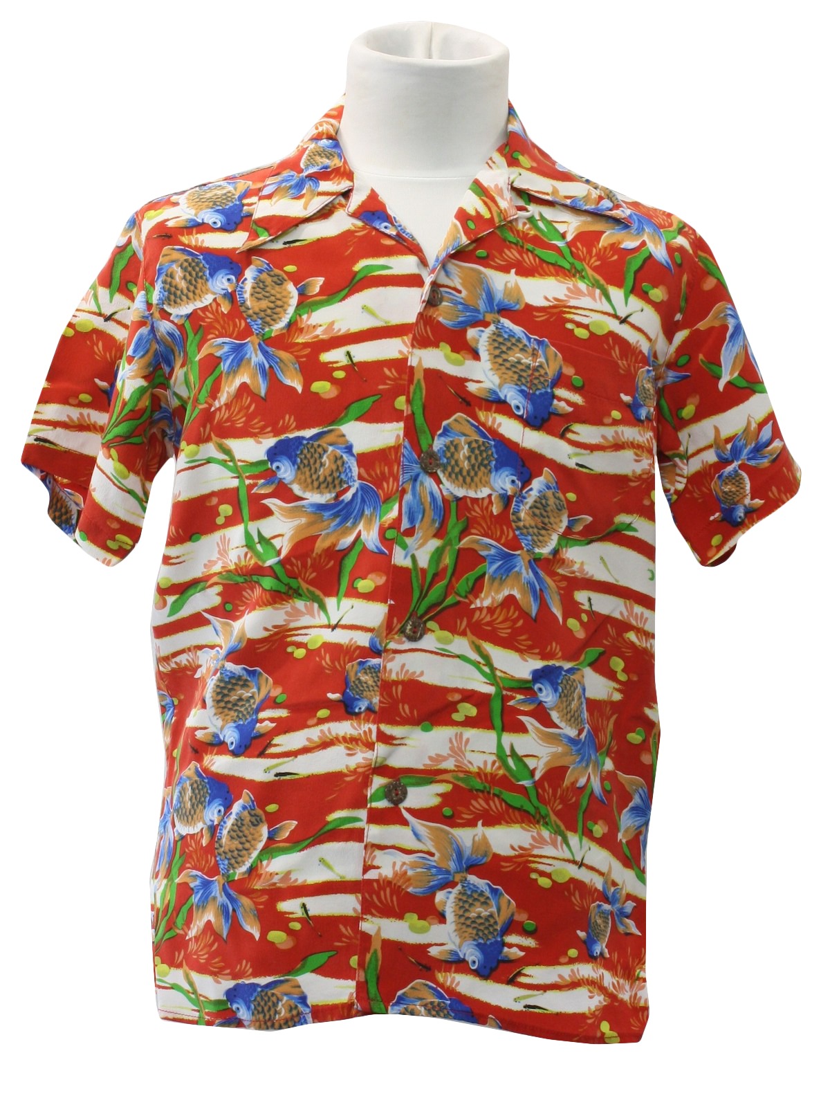 1950's Hawaiian Shirt: 50s style (made in 90s) -An Original Avanti ...