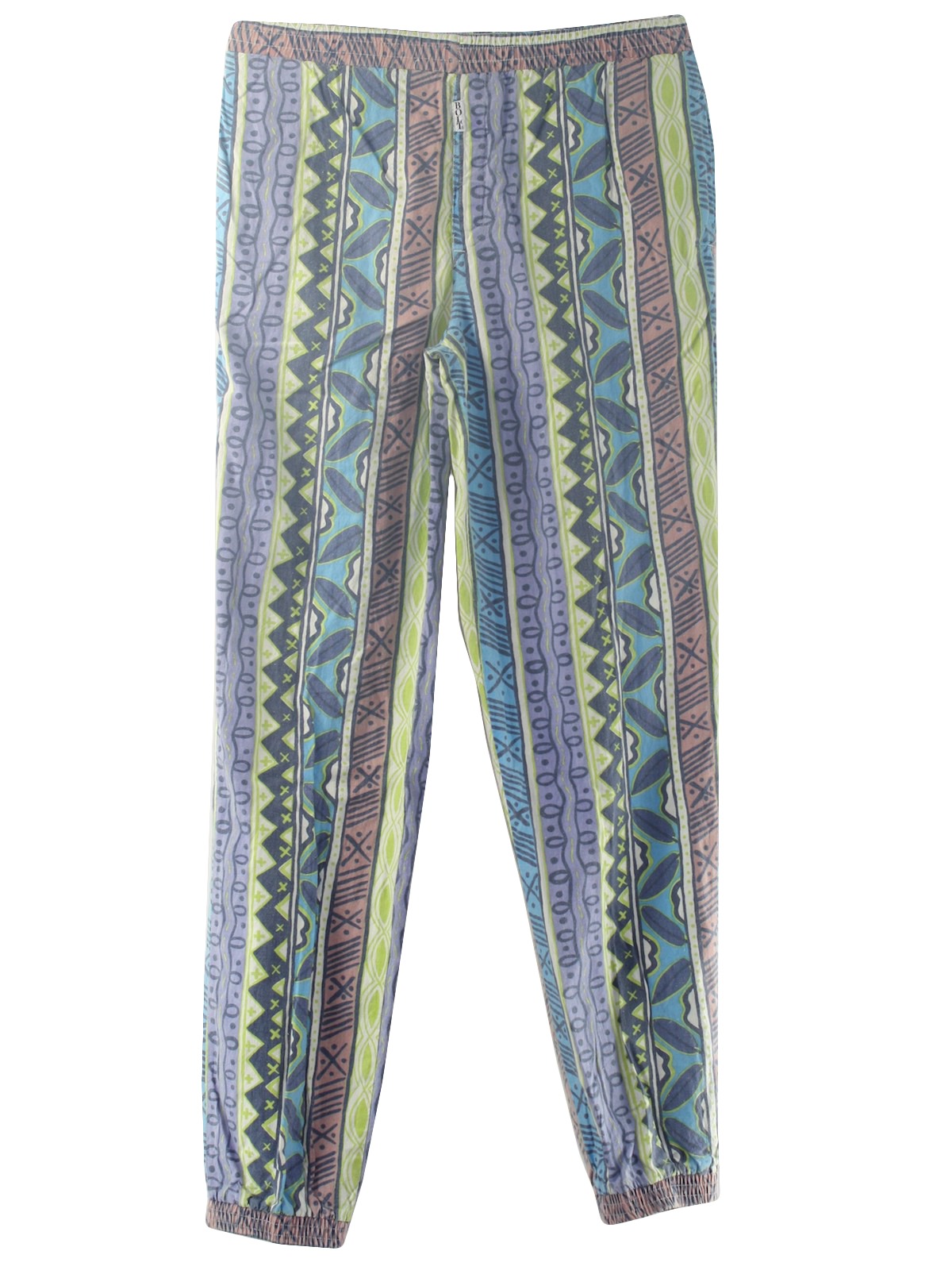 blue lighting pants