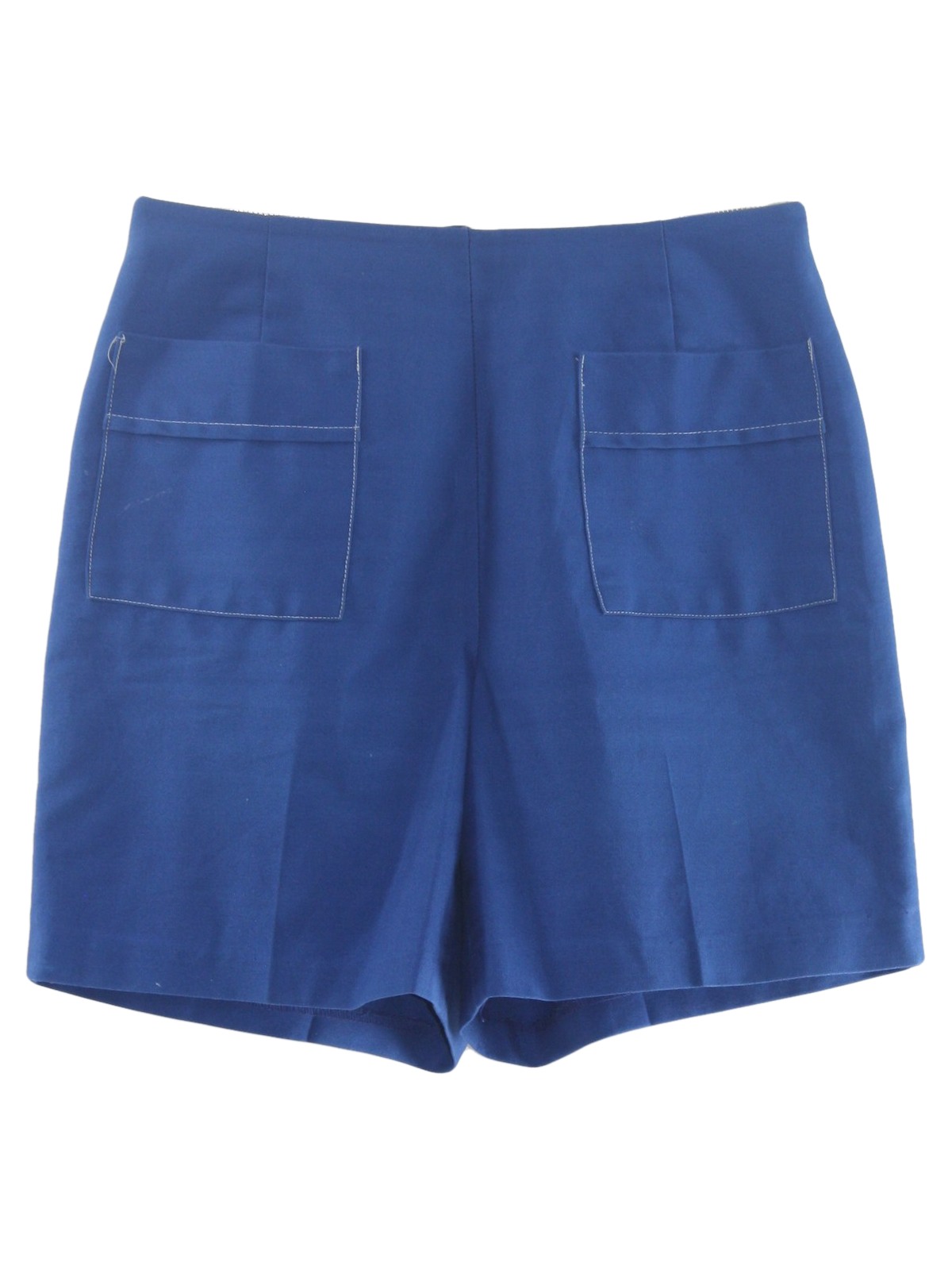 Retro 1970's Shorts (Home Sewn) : 70s -Home Sewn- Womens royal blue ...