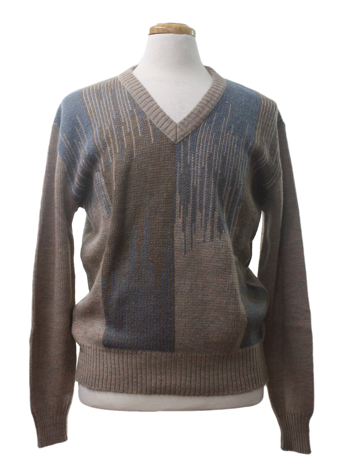 1980's Vintage Kennington Sweater: 80s -Kennington- Mens soft heathered ...