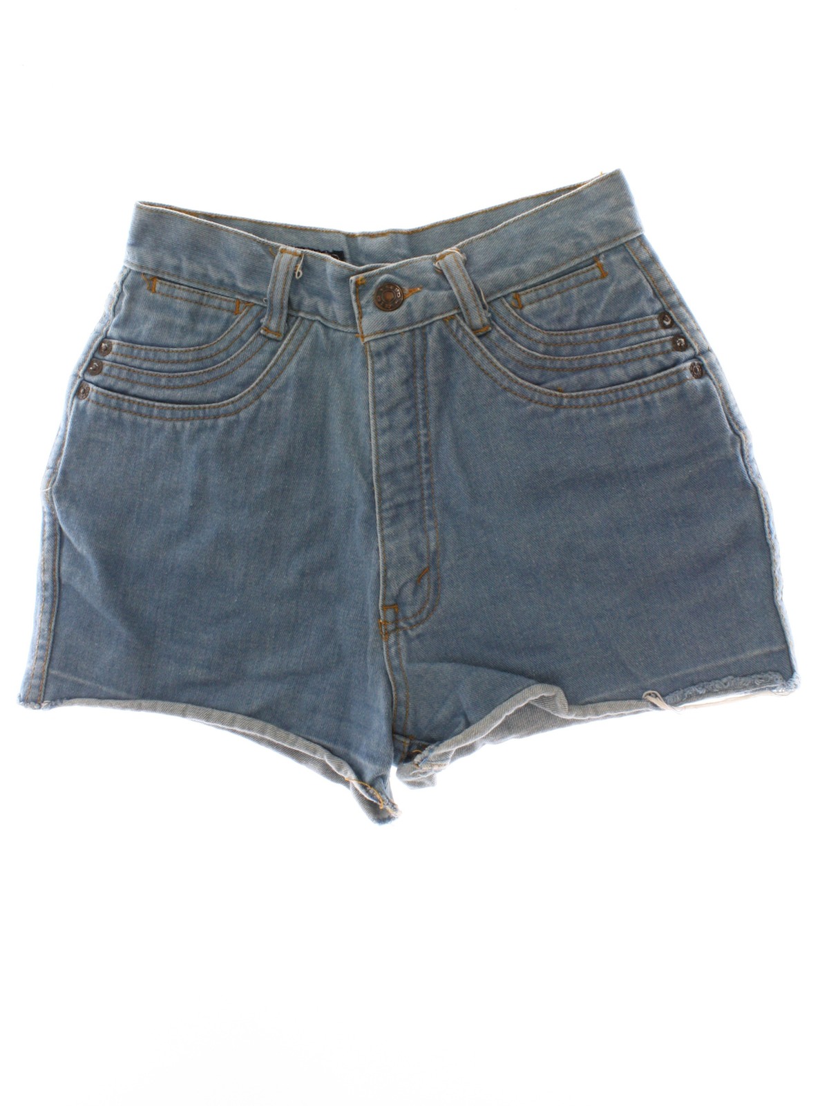 Vintage Anthony 70's Shorts: 70s -Anthony- Womens blue cotton denim cut ...