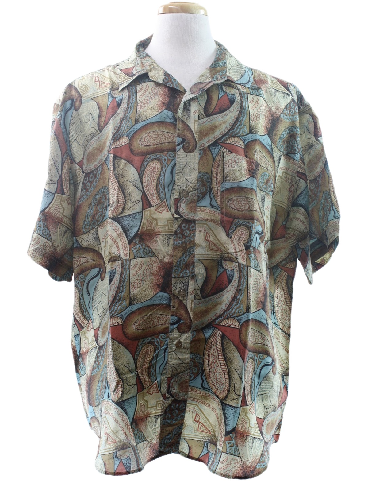 80's mens silk shirts