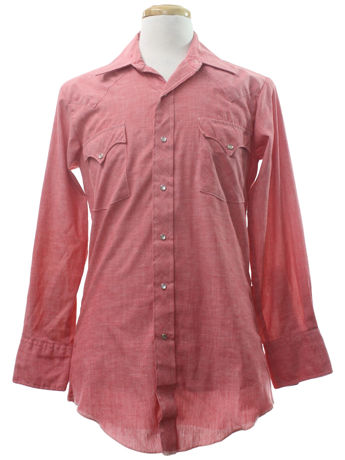 Retro 80's Western Shirt: 80s -Tem Tex- Mens dark pink background ...