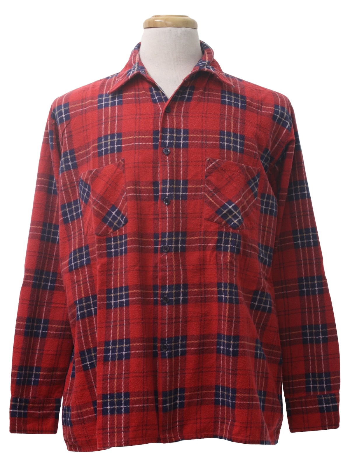 Vintage Saugatuck Nineties Shirt: 90s -Saugatuck- Mens red, yellow ...