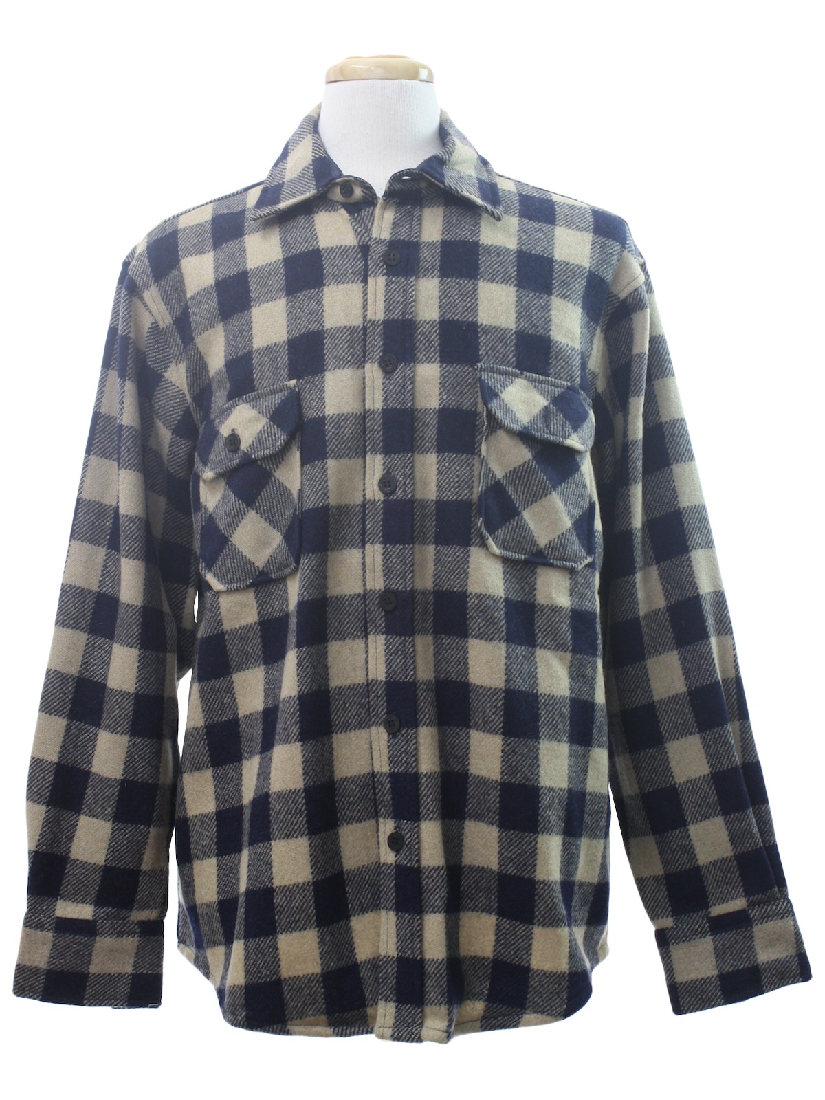 1980's Wool Shirt (Outdoor Exchange): 80s -Outdoor Exchange- Mens ...