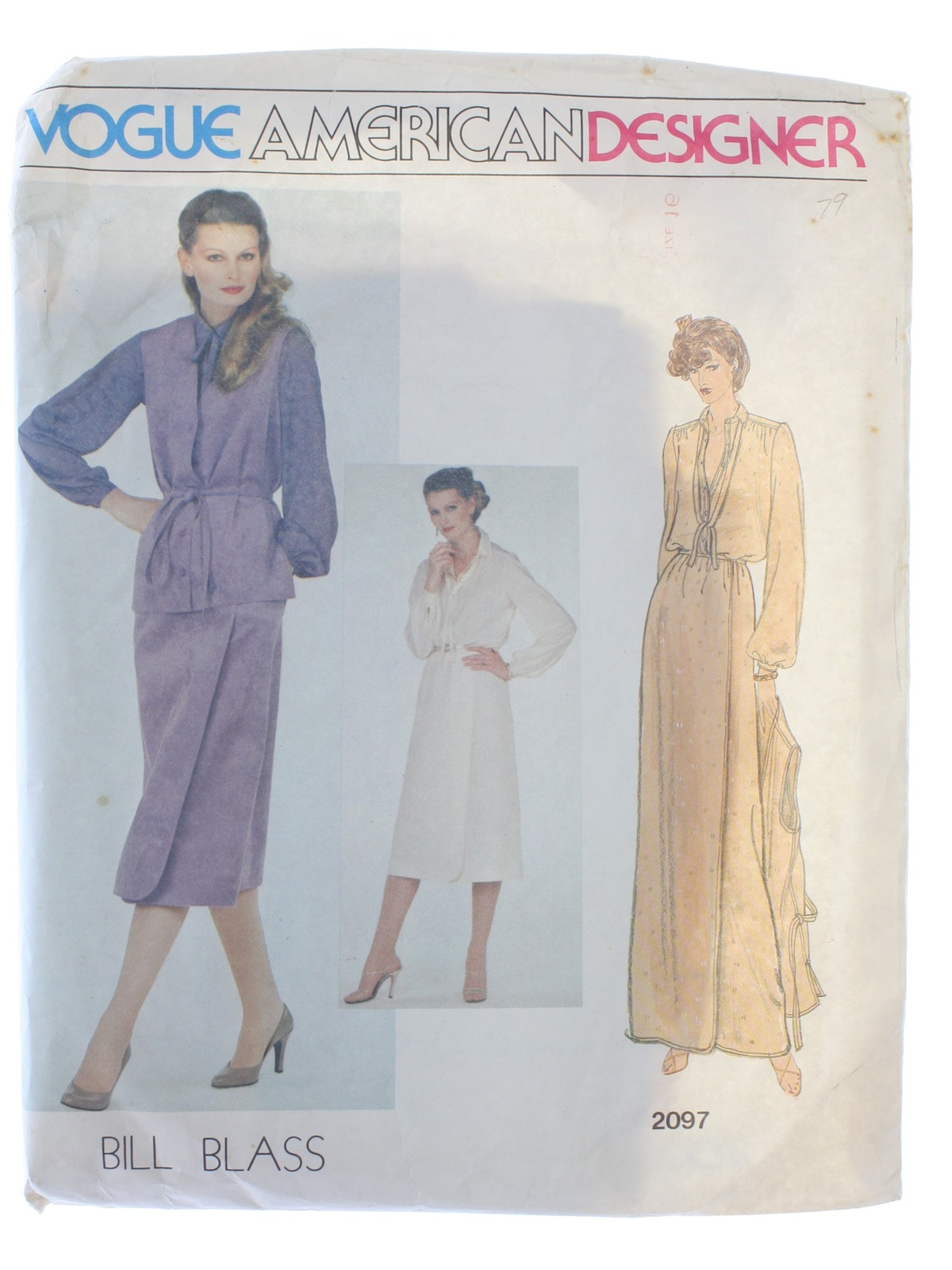 Kits & How To Sewing & Needlecraft 70's Skirt Vogue 2097 Sewing Pattern ...