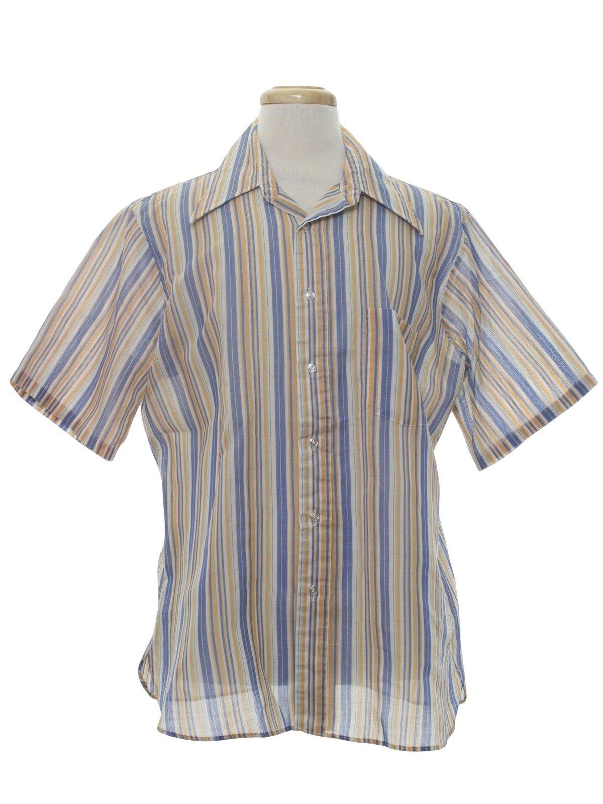 Sixties Vintage Shirt: Late 60s -Arrow The Traditionals- Mens white ...