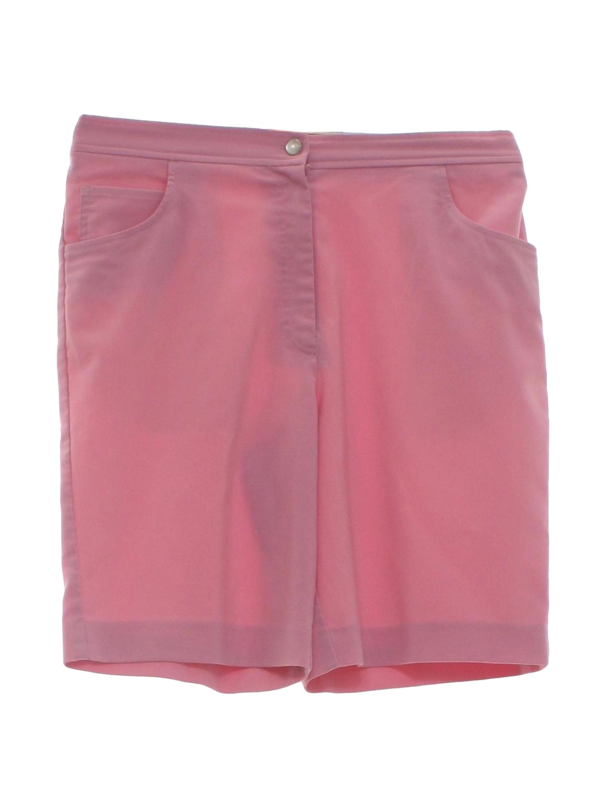 1990s Blair Shorts: 90s -Blair- Womens pink background rayon, polyester ...