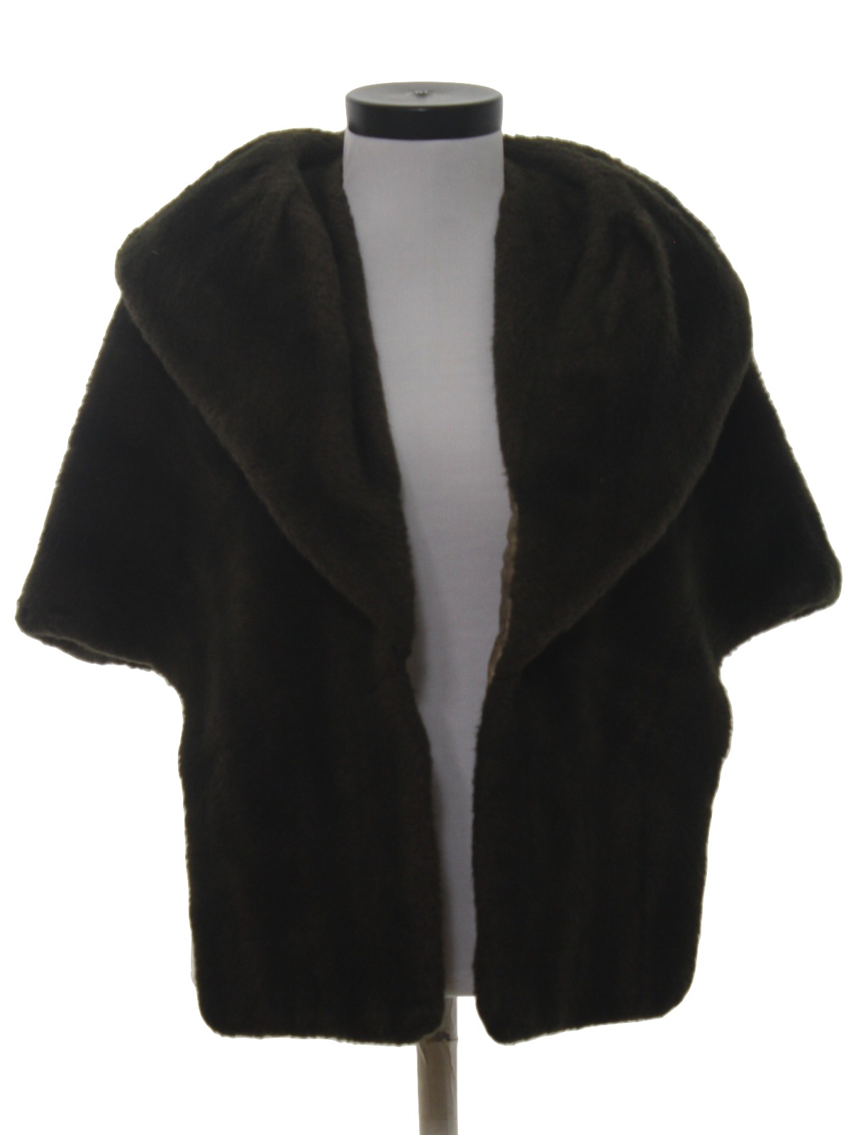 50s Retro Jacket: 50s -Regina Glenara- Womens brown background acrylic ...