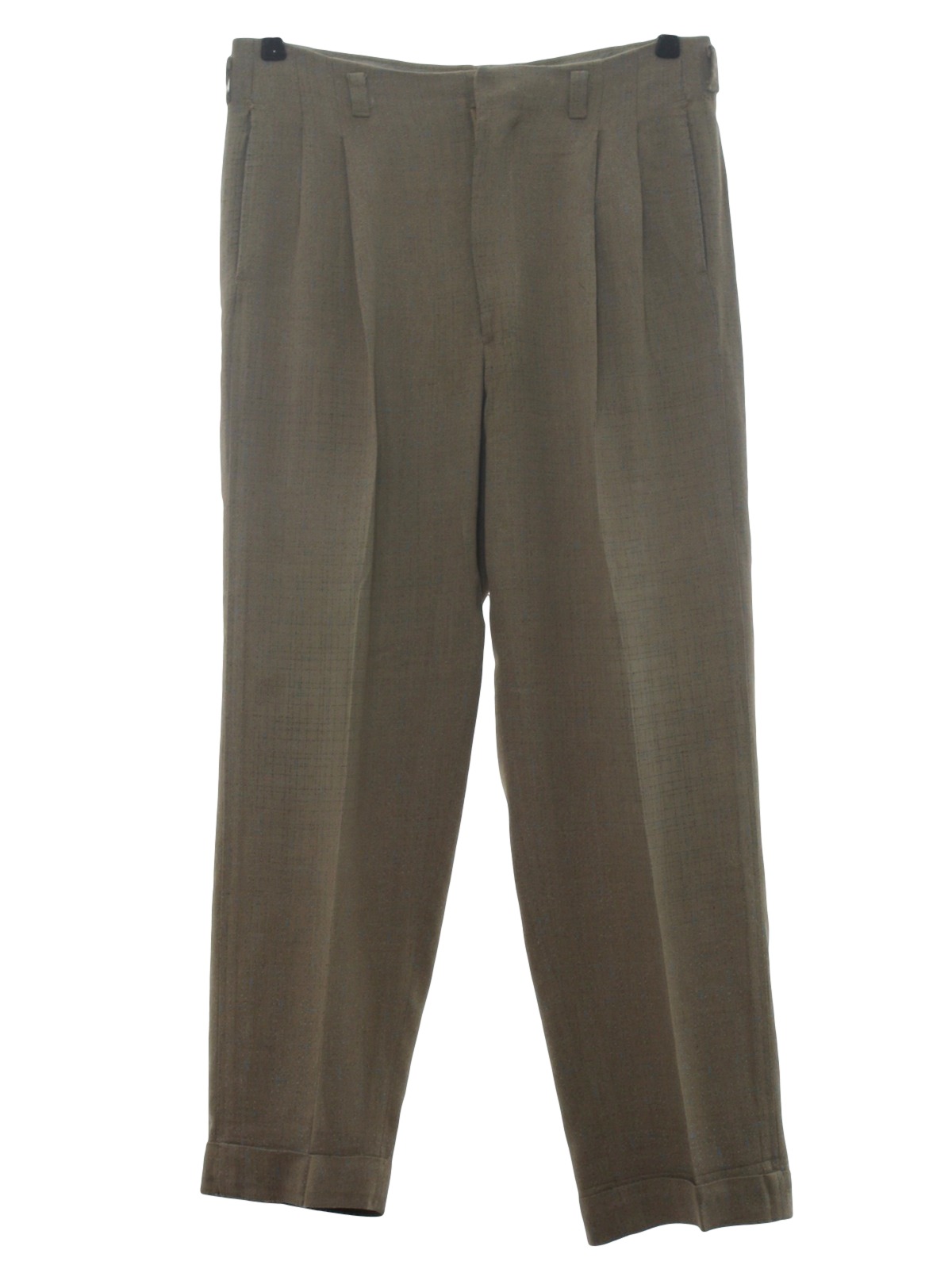 No Label Fifties Vintage Pants: 50s -No Label- Mens tan background ...