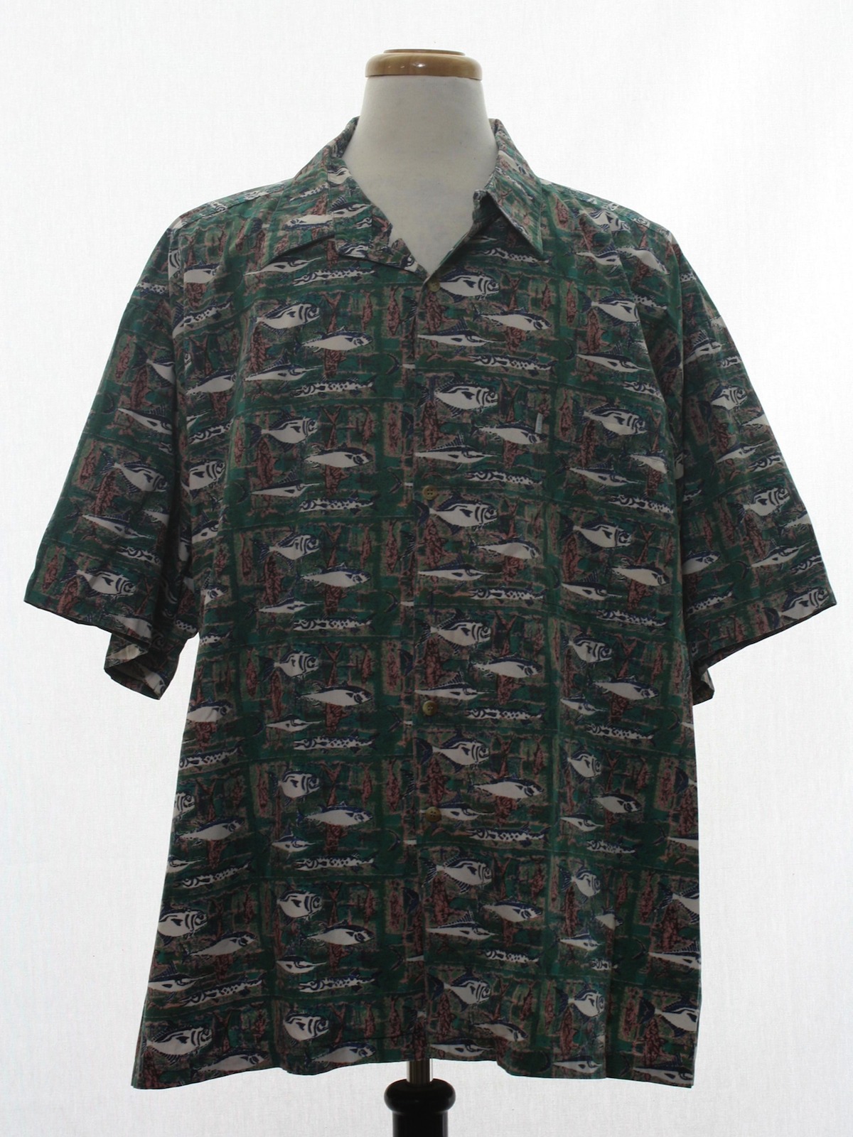 1980s Vintage Hawaiian Shirt: 80s -Avi Collection by Kahala Hawaiian ...