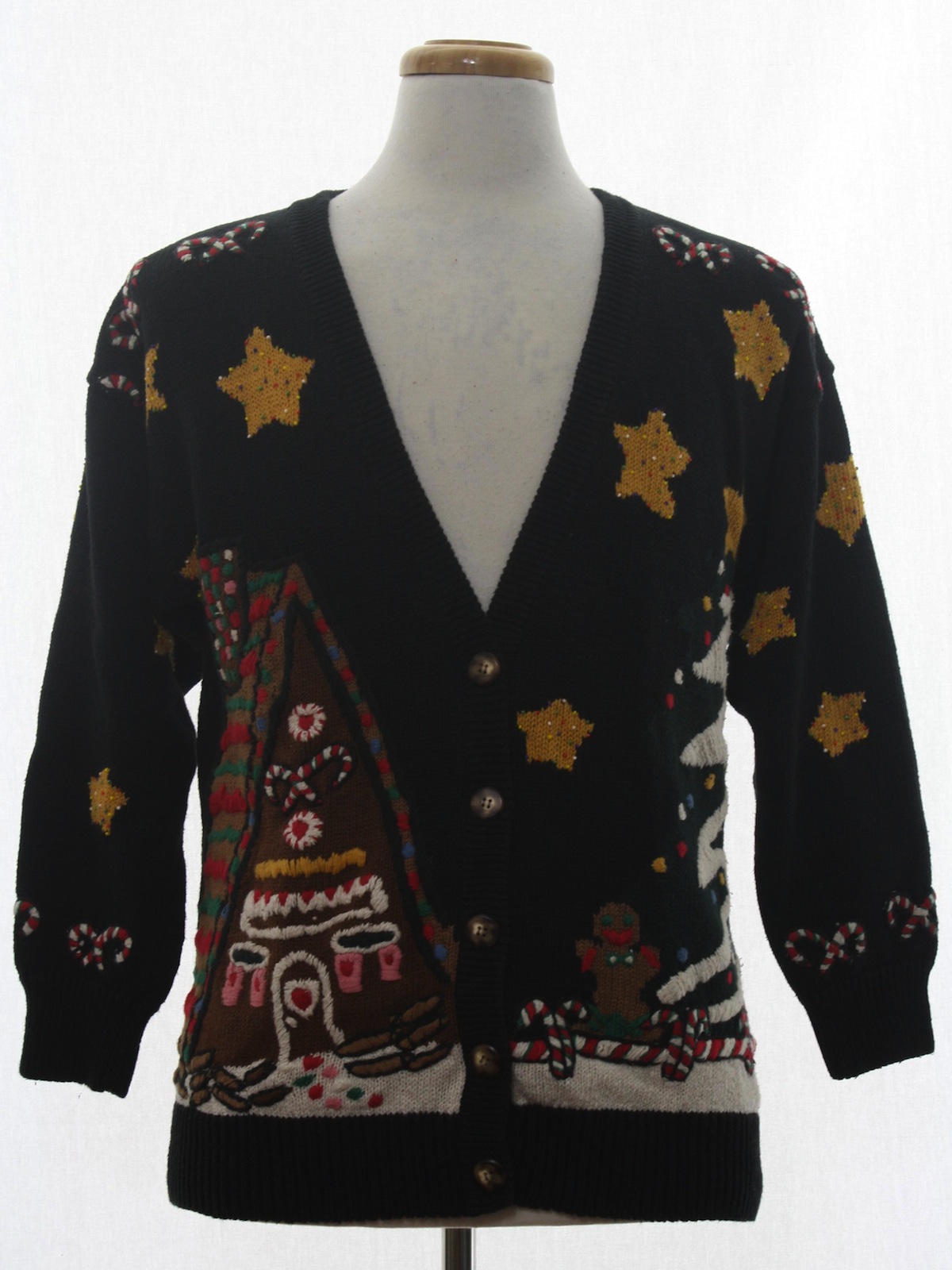 Ugly Christmas Cardigan Sweater: -Cambridge Company Dry Goods- Unisex ...