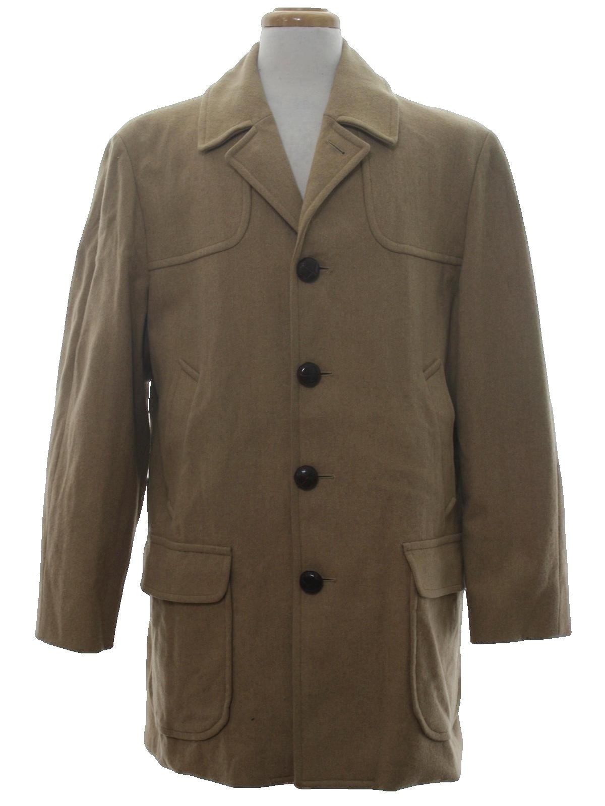 Vintage Pendleton 70's Jacket: 70s -Pendleton- Mens light brown, wool ...