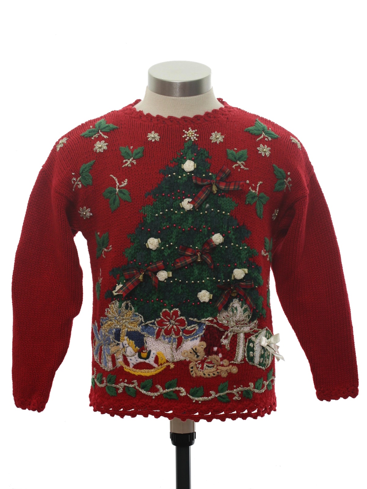 Girls Or Boys Ugly Christmas Sweater: -heirloom Collectibles- Unisex 