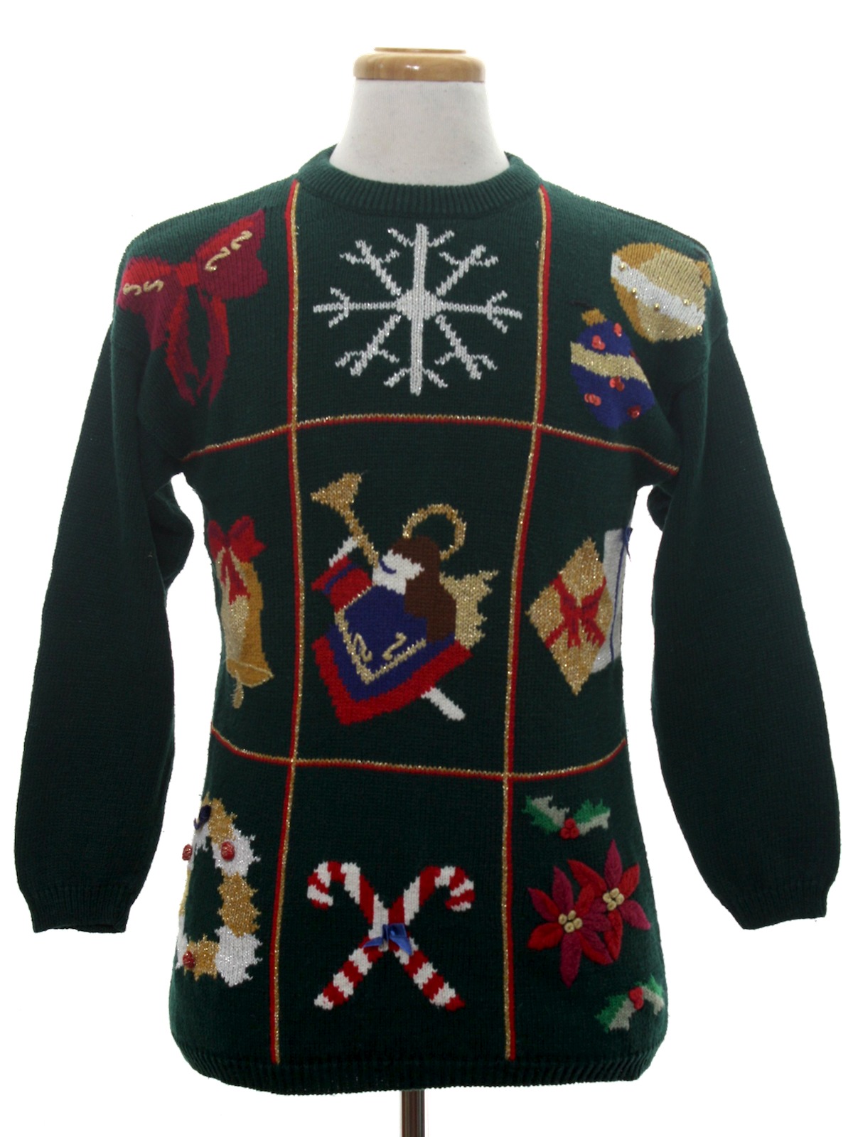Retro Eighties Vintage Ugly Christmas Sweater: 80s authentic vintage ...