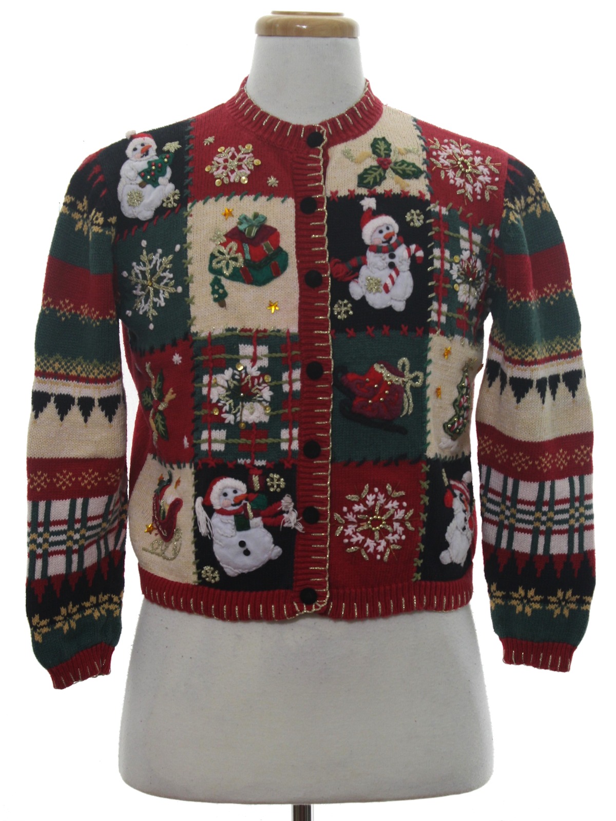 Womens Country Kitsch Ugly Christmas Sweater: -Heirloom Collectibles ...