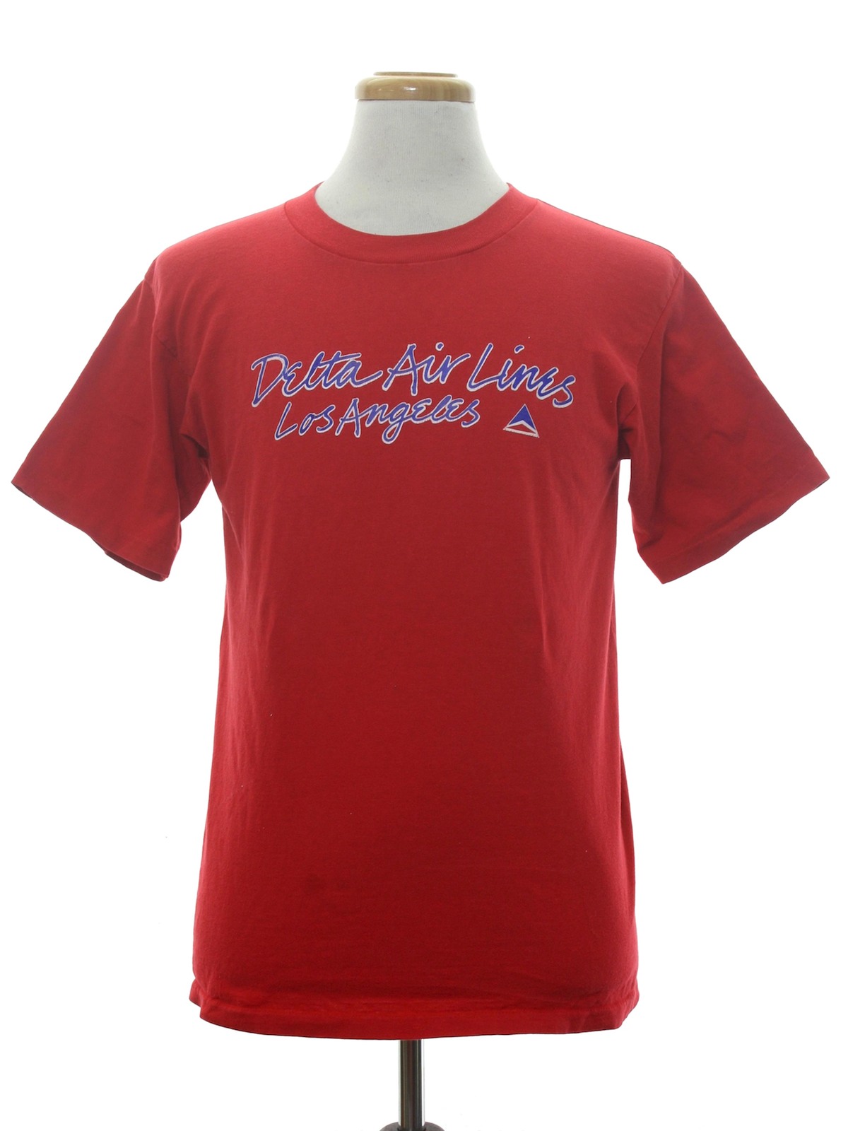 Eighties oneita T Shirt: 80s -oneita- Unisex, red, cotton, round ...