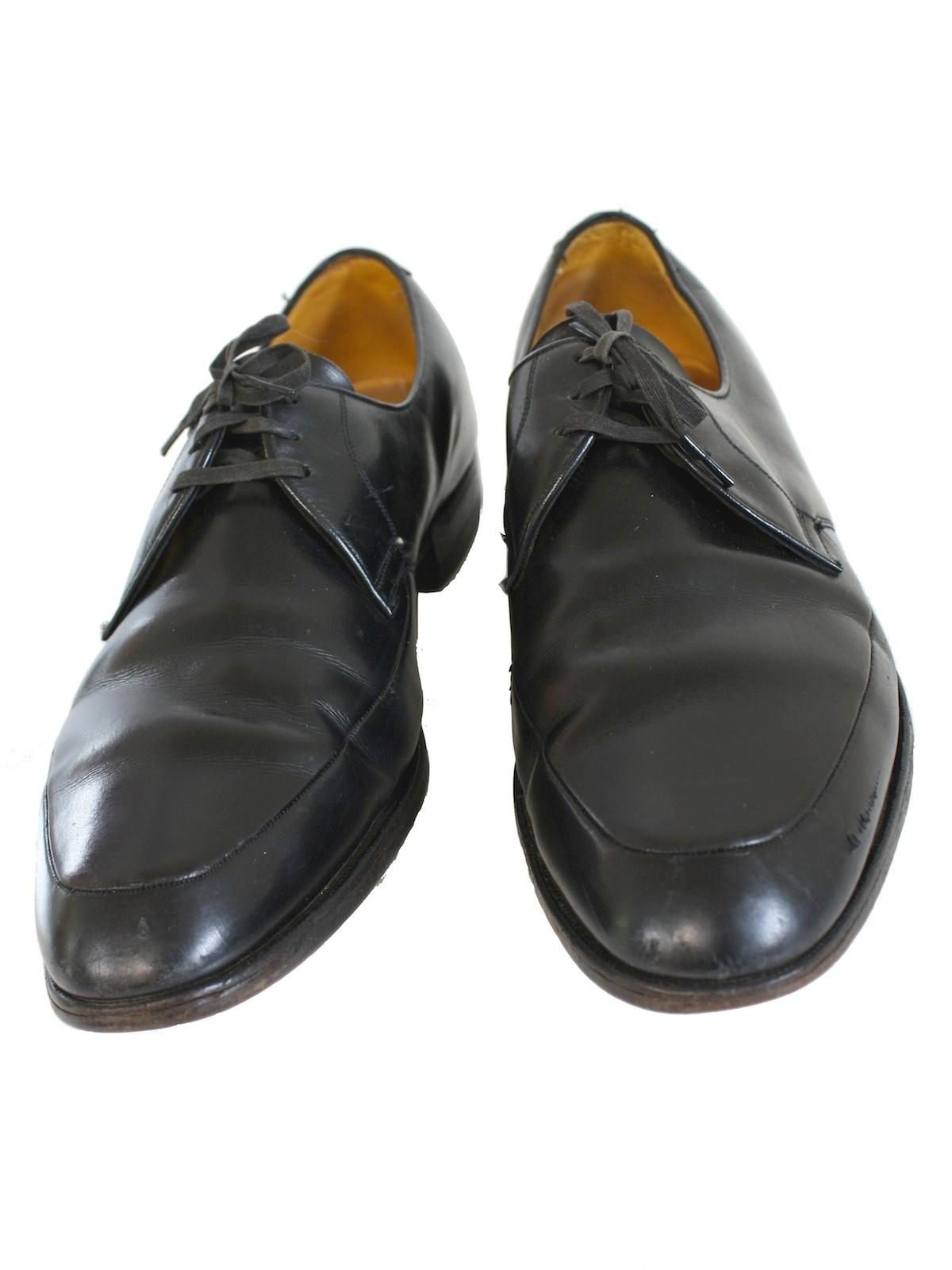 1960's Vintage Florsheim Shoes: 60s -Florsheim- Mens black smooth ...