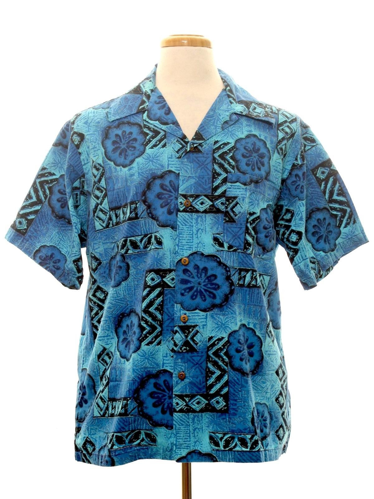 1960's Hawaiian Shirt (Made In Hawaii): 60s -Made In Hawaii- Mens ...