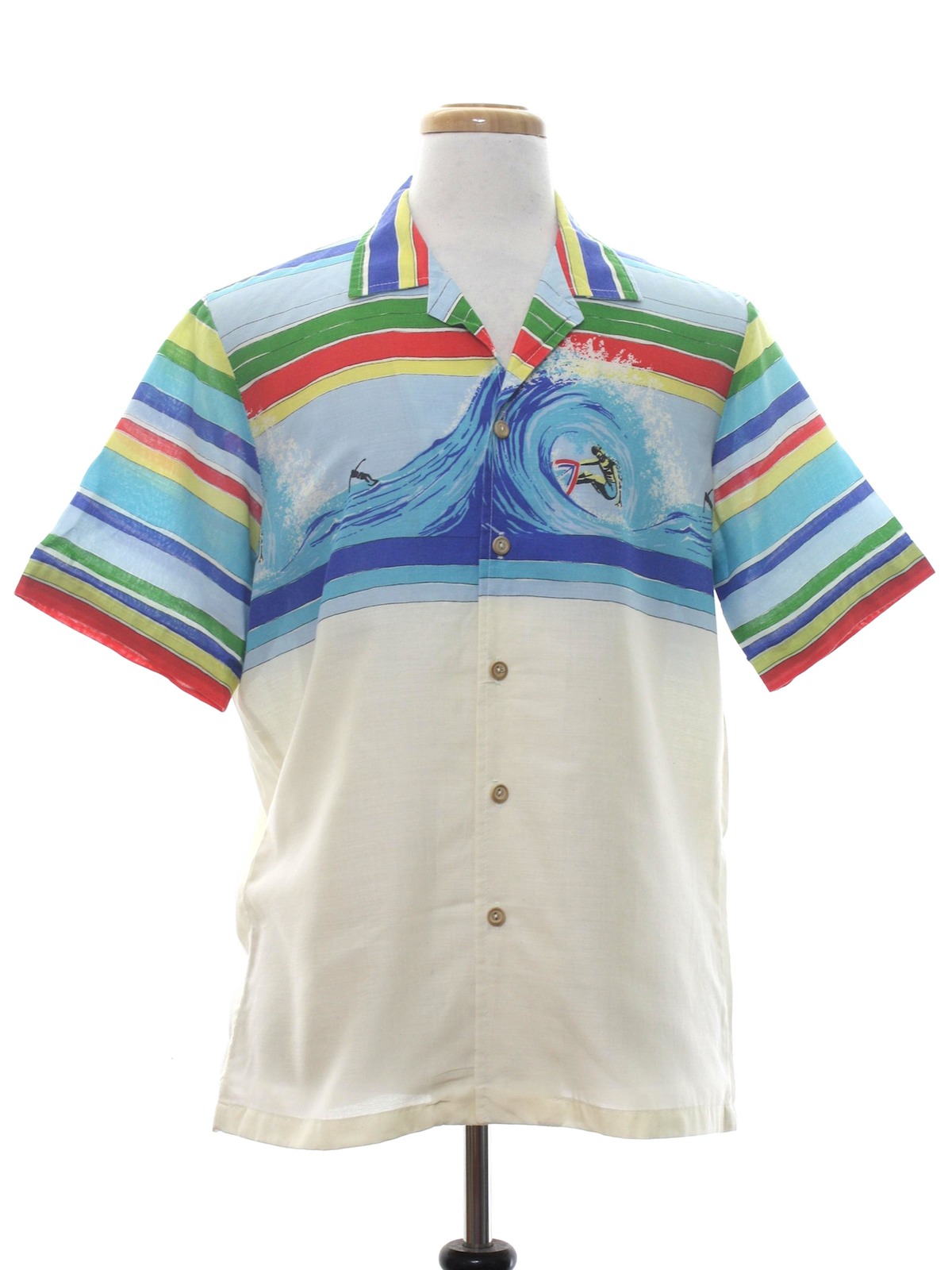 1980's Vintage Triumph of California Hawaiian Shirt: 80s -Triumph