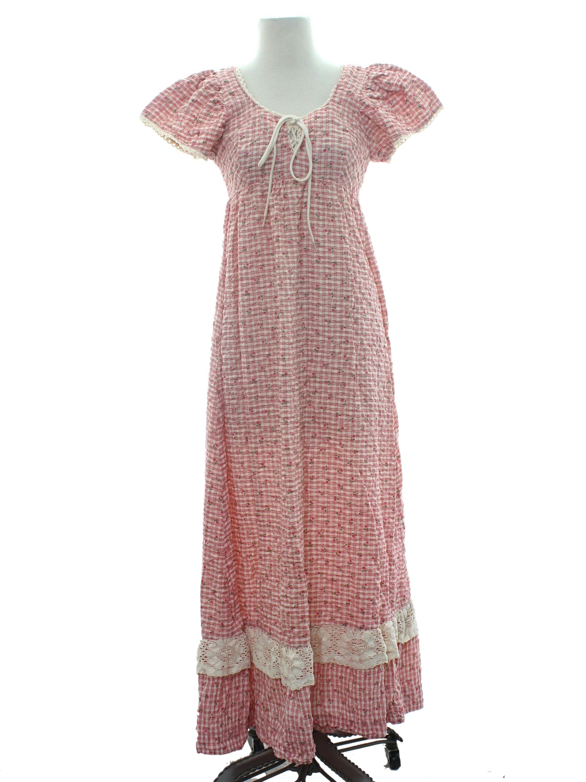 Vintage 1960's Hippie Dress: 60s -Oops- Womens/Girls cream background ...