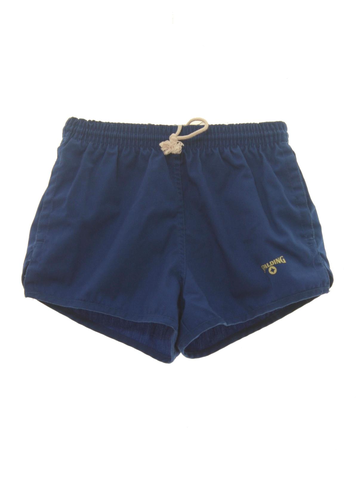 80's Spalding Shorts: 80s -Spalding- Mens royal blue background ...
