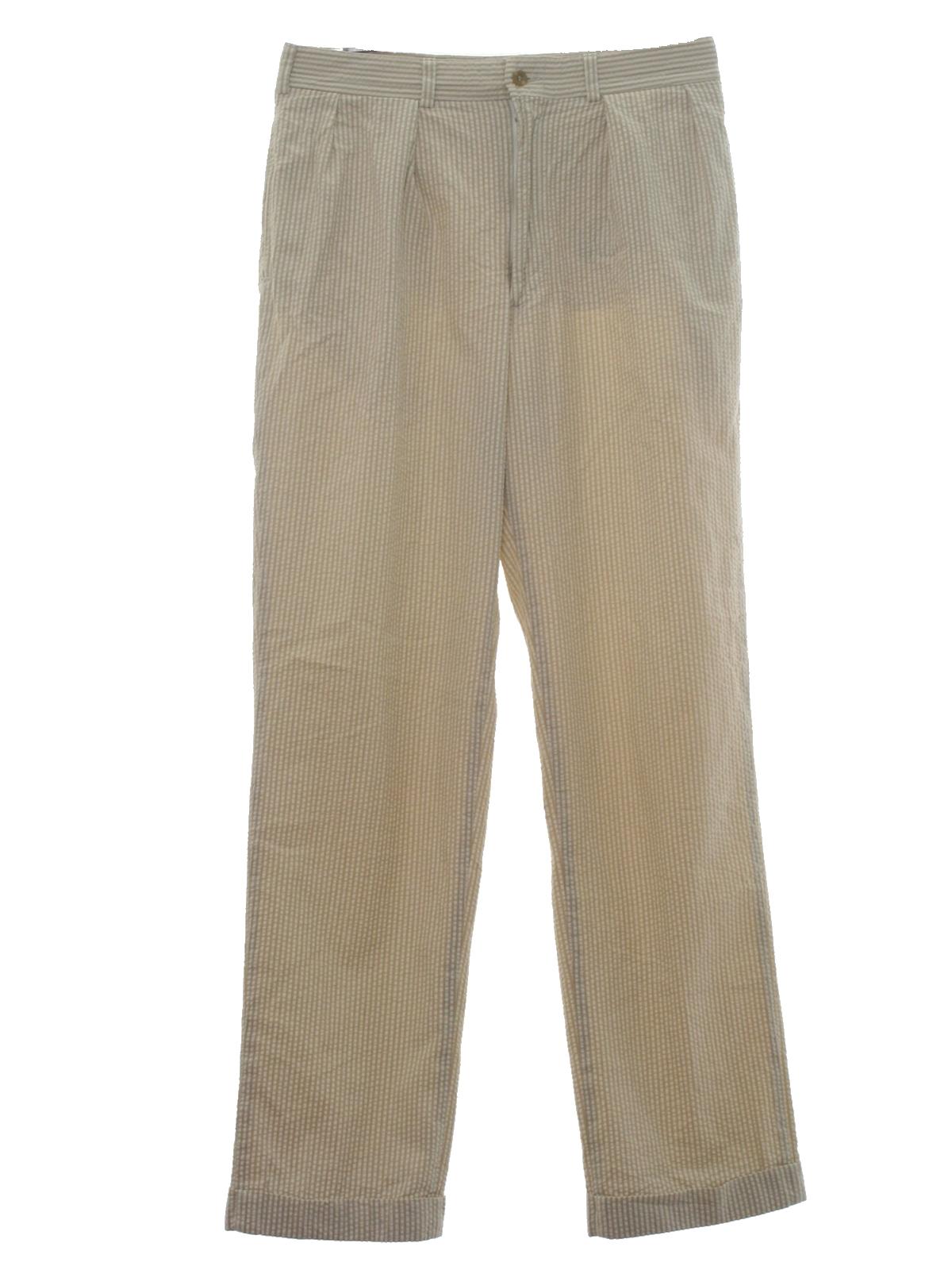 Vintage Bills Khakis 1980s Pants: 80s -Bills Khakis- Mens cream and ...