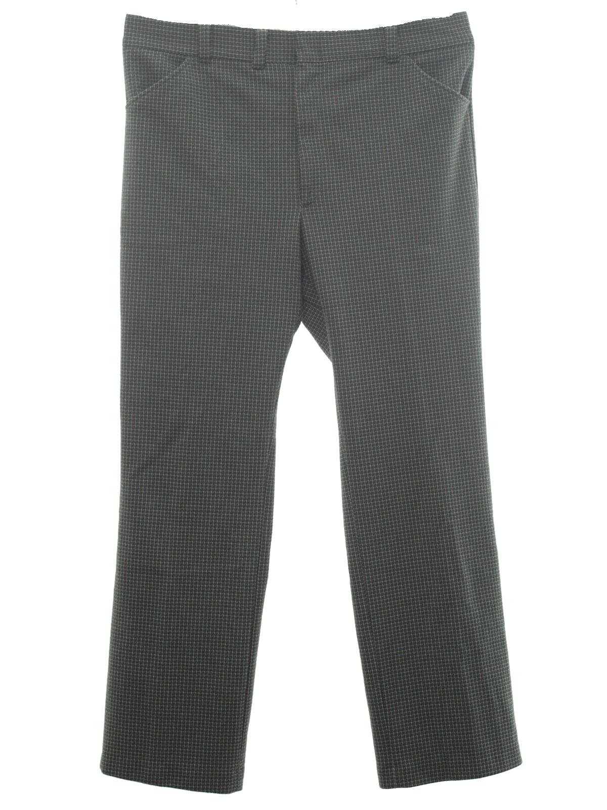 Haband 70's Vintage Pants: 70s -Haband- Mens beige, grey, navy blue and ...
