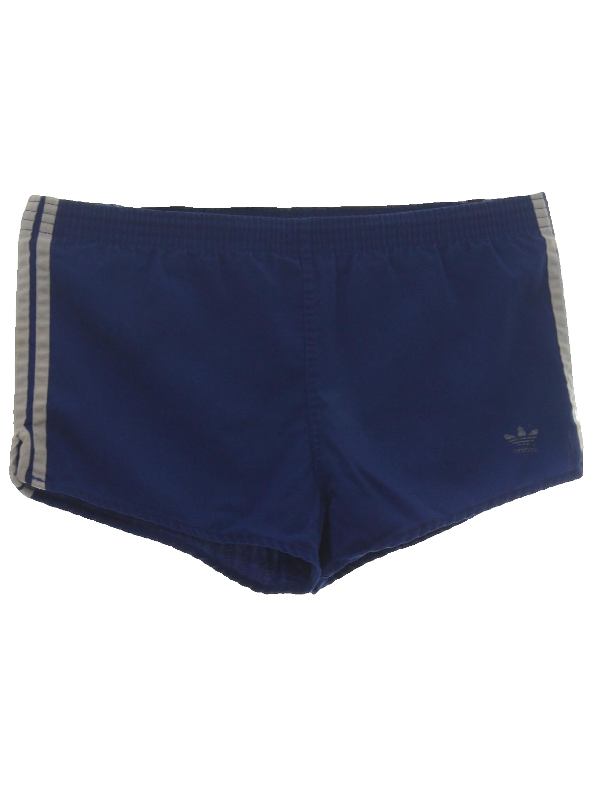 80s Shorts (Adidas): Early 80s -Adidas- Mens true blue and white cotton ...