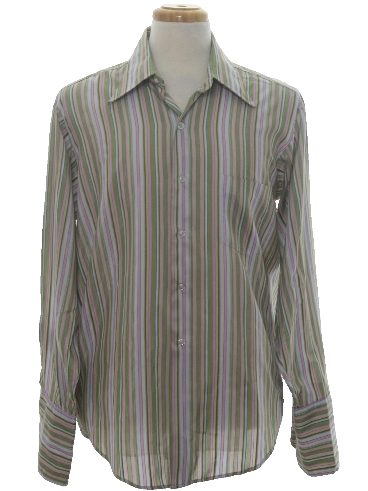 1970s Hampshire House Shirt: 70s -Hampshire House- Mens lavender, baby ...