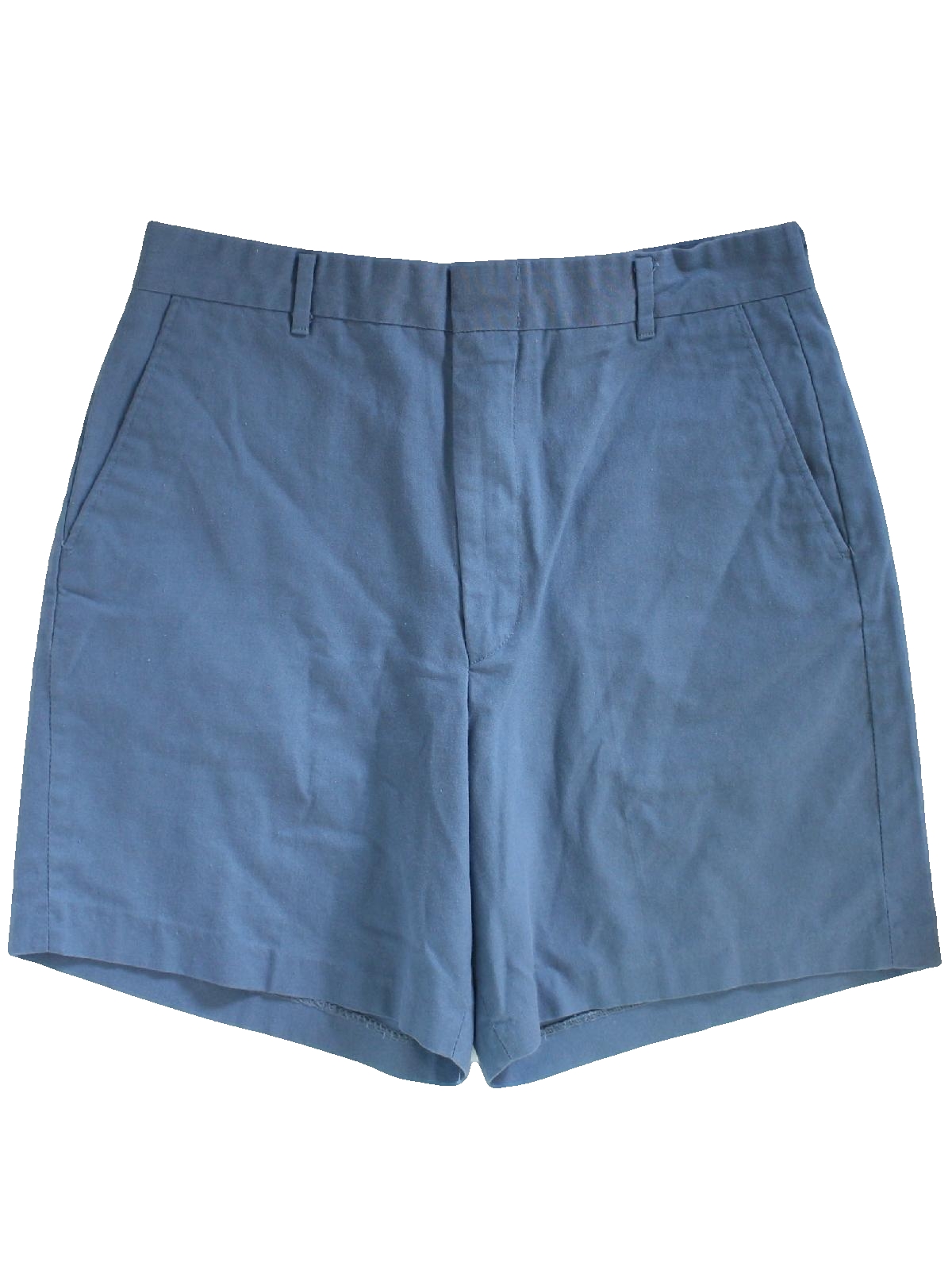 80's Vintage Shorts: 80s -Knit Works- Mens dark powder blue background ...