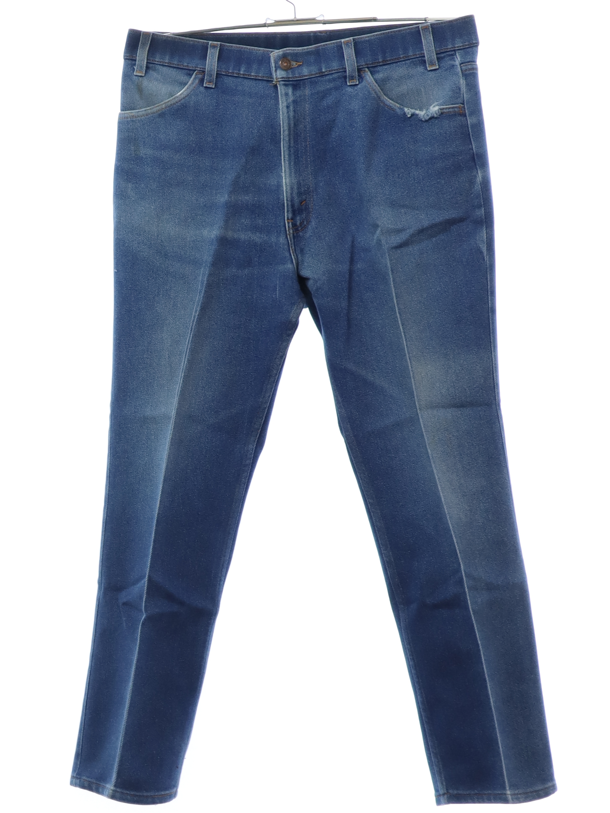 cotton polyester blend jeans
