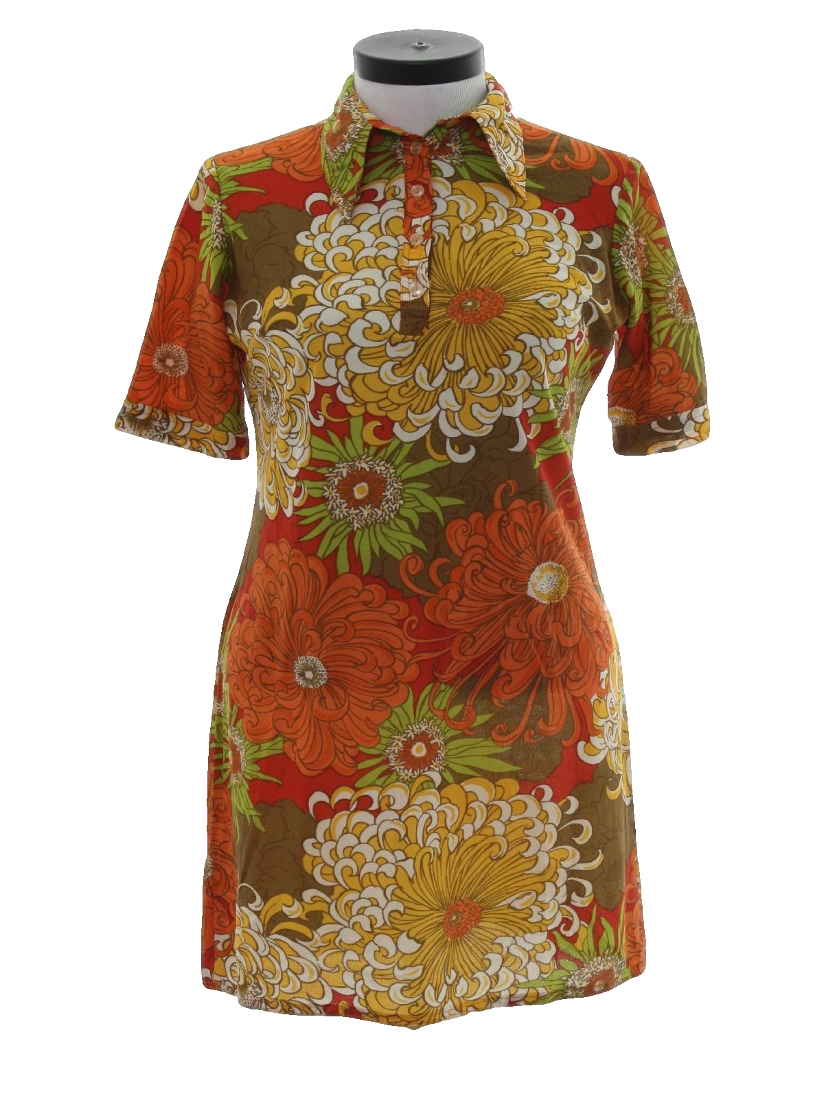 Retro 1960s Dress: 60s -Marlborough- Womens fall color, including ...