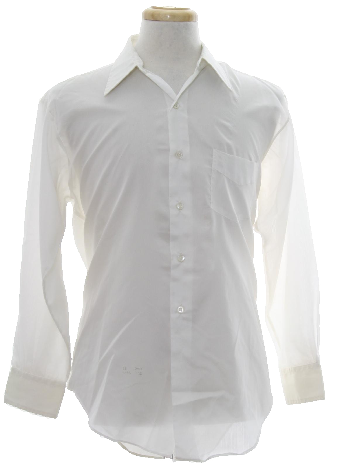 Sherbrooke Seventies Vintage Shirt: 70s -Sherbrooke- Mens white ...