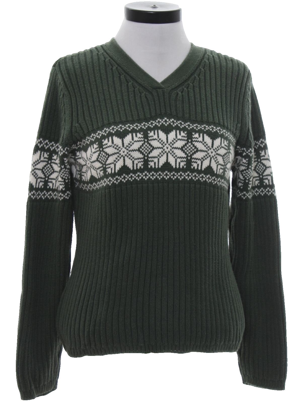 1990's Vintage Cherokee Sweater: 90s vintage -Cherokee- Womens rib knit ...