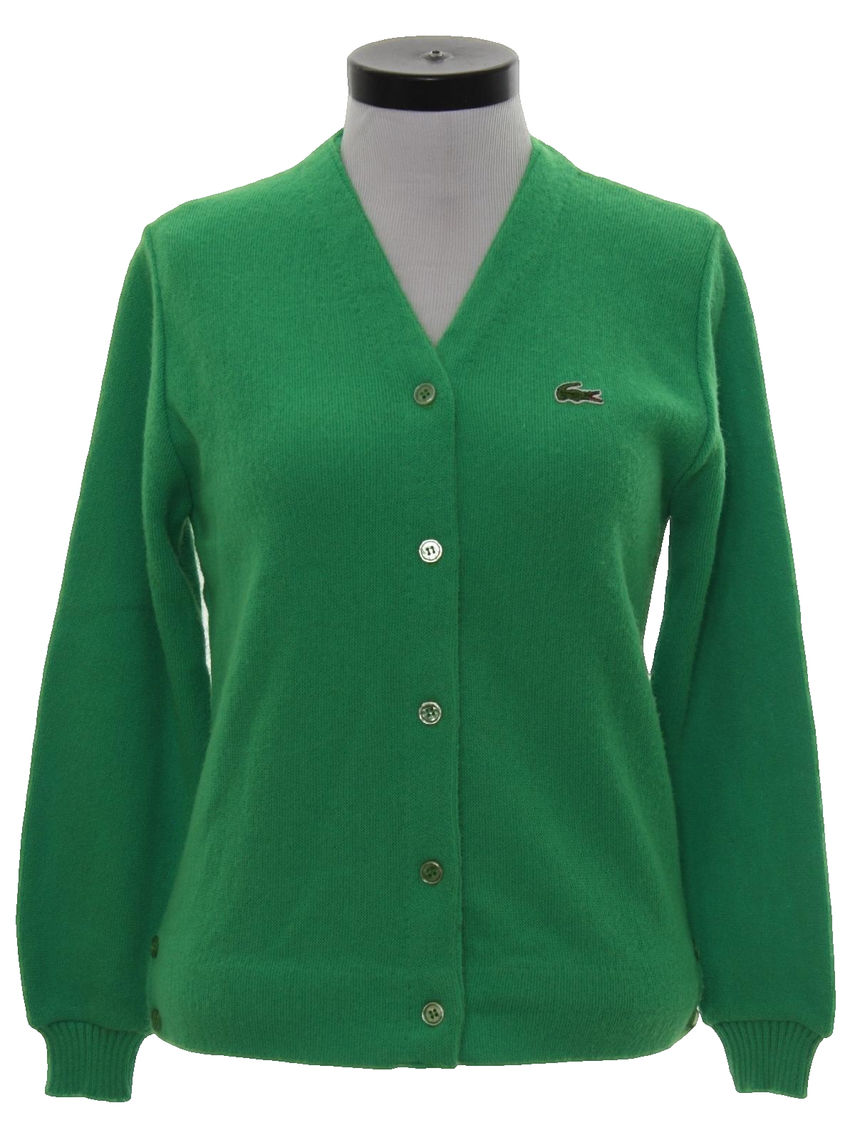 Retro 1960's Caridgan Sweater (Lacoste Haymaker) : Late 60s