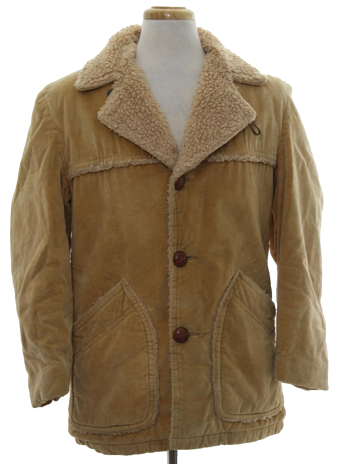 McGregor 70's Vintage Jacket: 70s -McGregor- Mens tan wide wale cotton ...