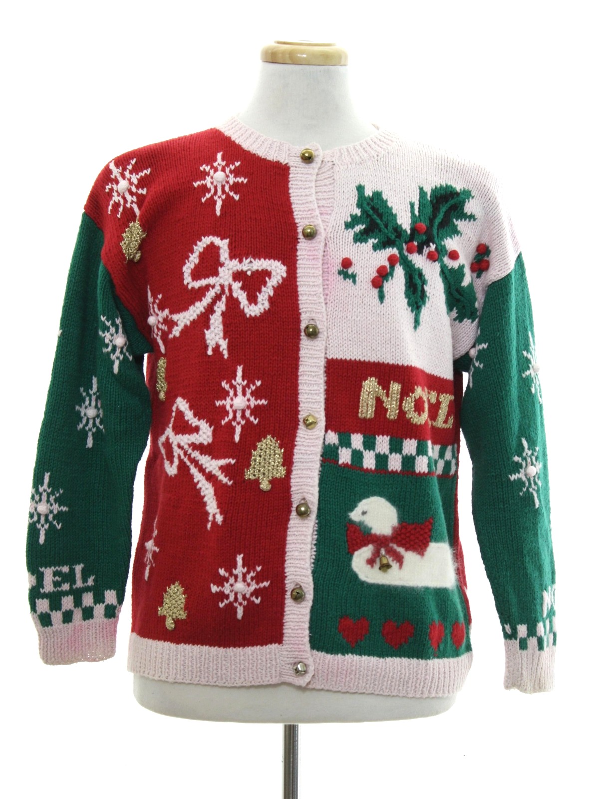 Lucia Eighties Vintage Vintage Ugly Christmas Sweater: 80s authentic ...
